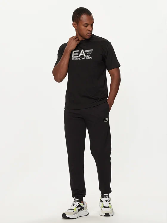 EA7 Emporio Armani 6DPT81 T-Shirt - 1200 Black - Image 4