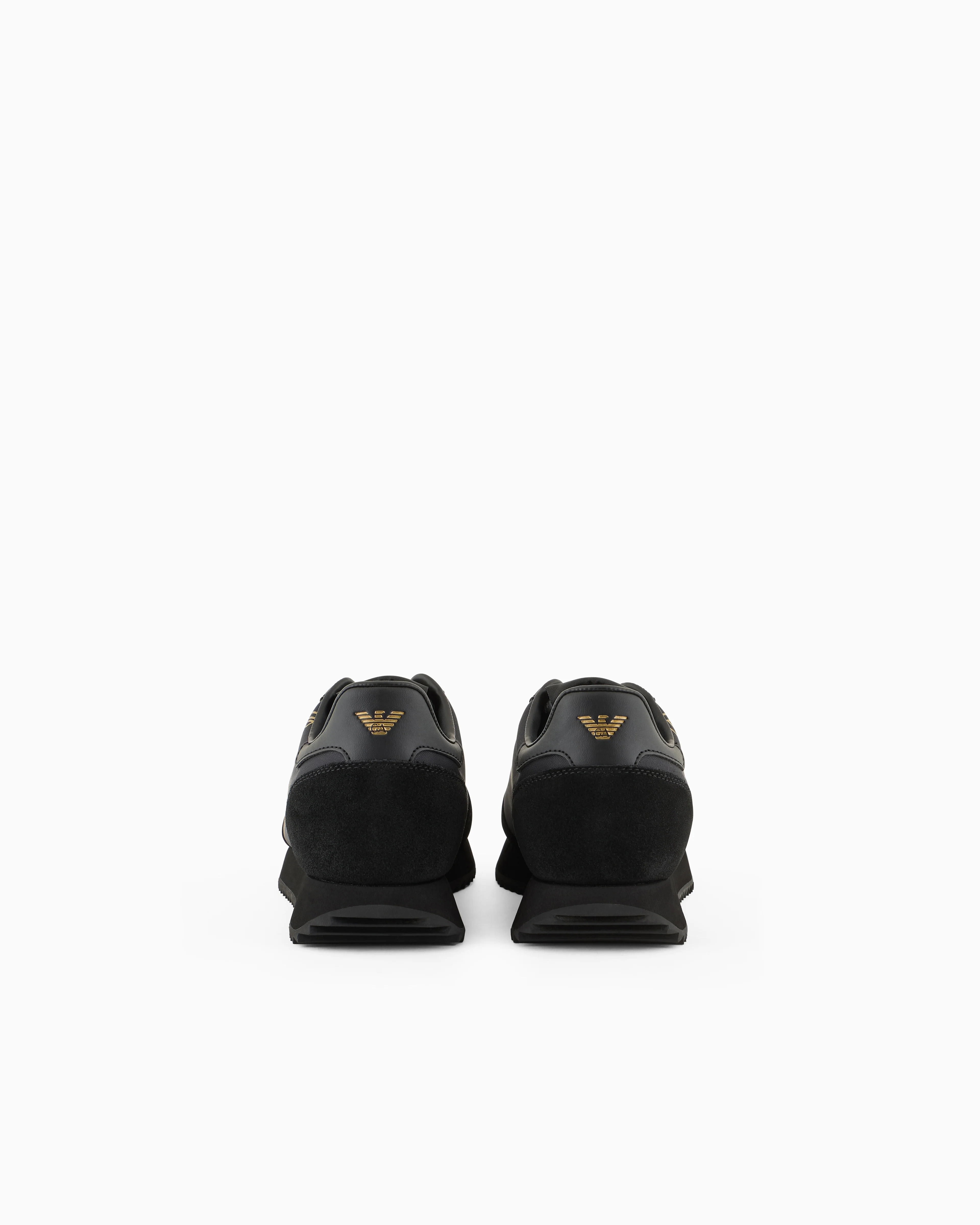 EA7 Emporio Armani X8X101 Trainer Triple Black/Gold - Image 4
