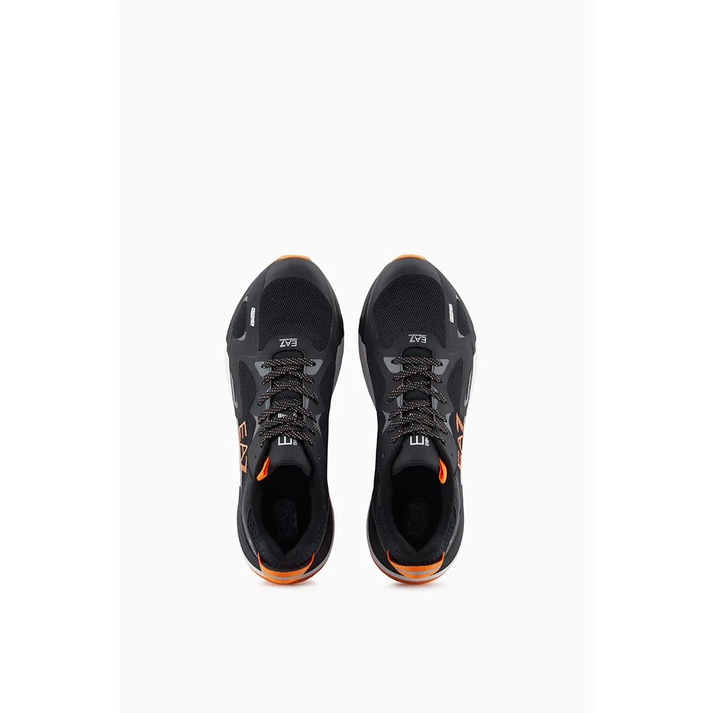 EA7 Emporio Armani X8X156 Trainers U017 Black/Autumn Sunset - Image 3