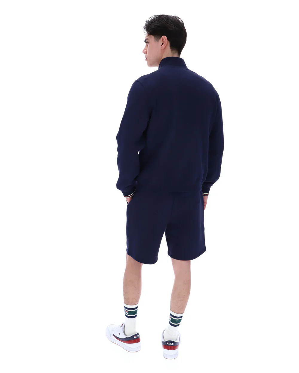 Fila SS25MH034 Ramy 1/4 Zip 410 - Fila Navy - Image 4