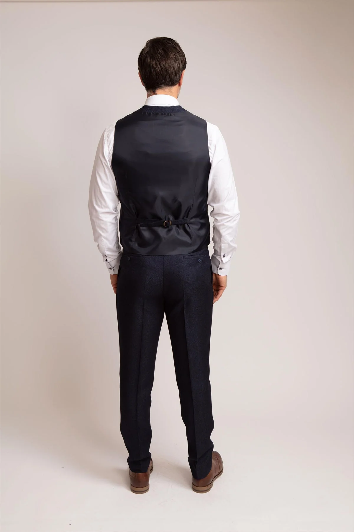 Fratelli Uniti Fwc1024 Waistcoat Navy - Image 3