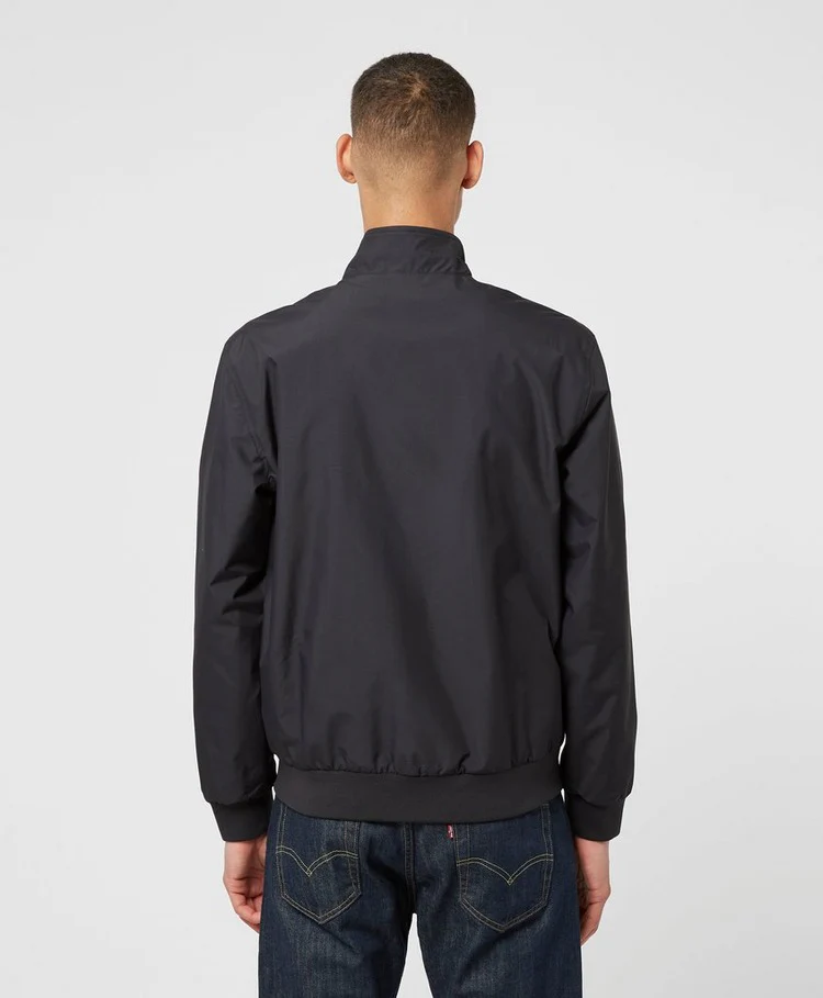 Fred Perry J2660 Brentham Jacket 350 Black - Image 3