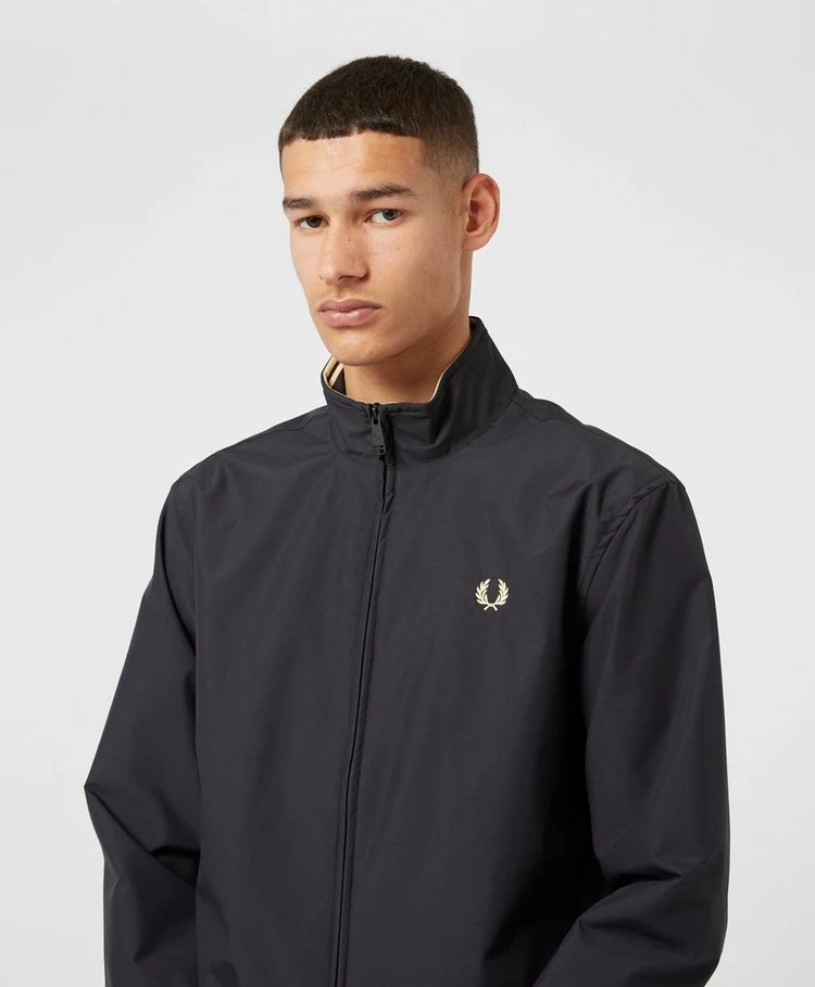 Fred Perry J2660 Brentham Jacket 350 Black - Image 4