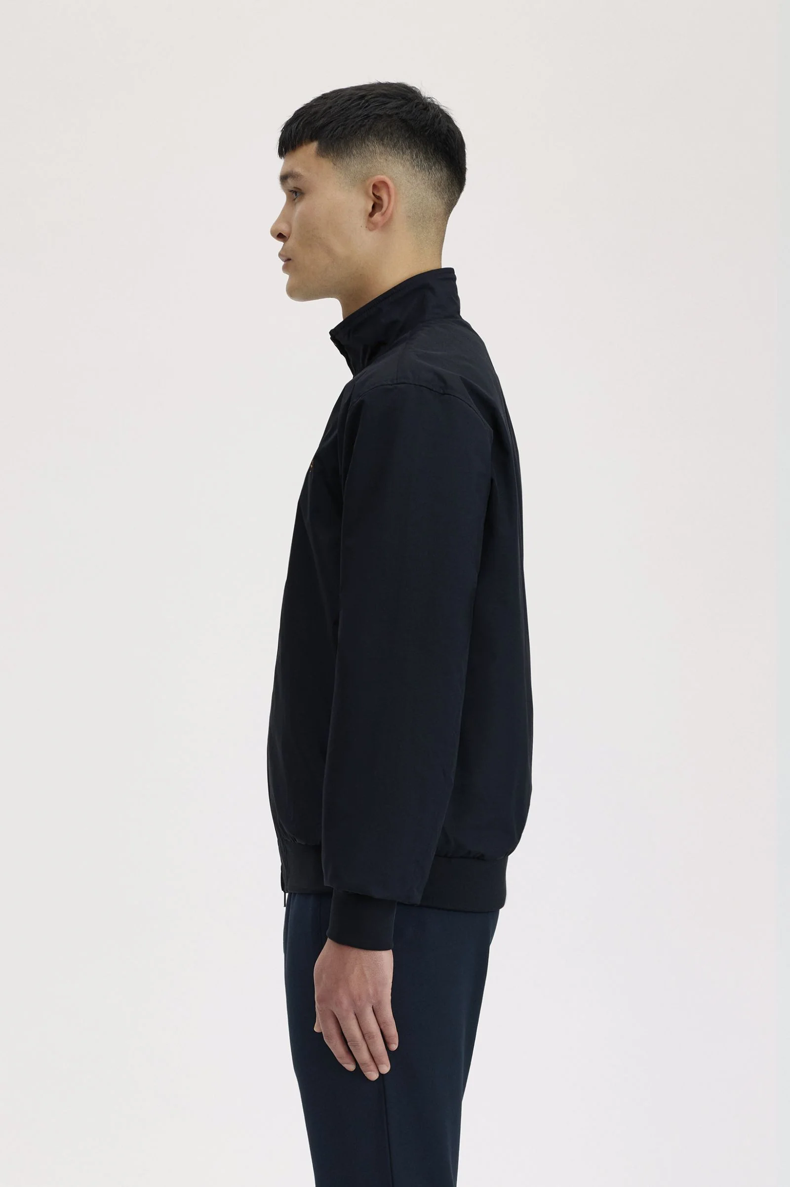 Fred Perry J2660 Brentham Jacket 248 Navy - Image 6