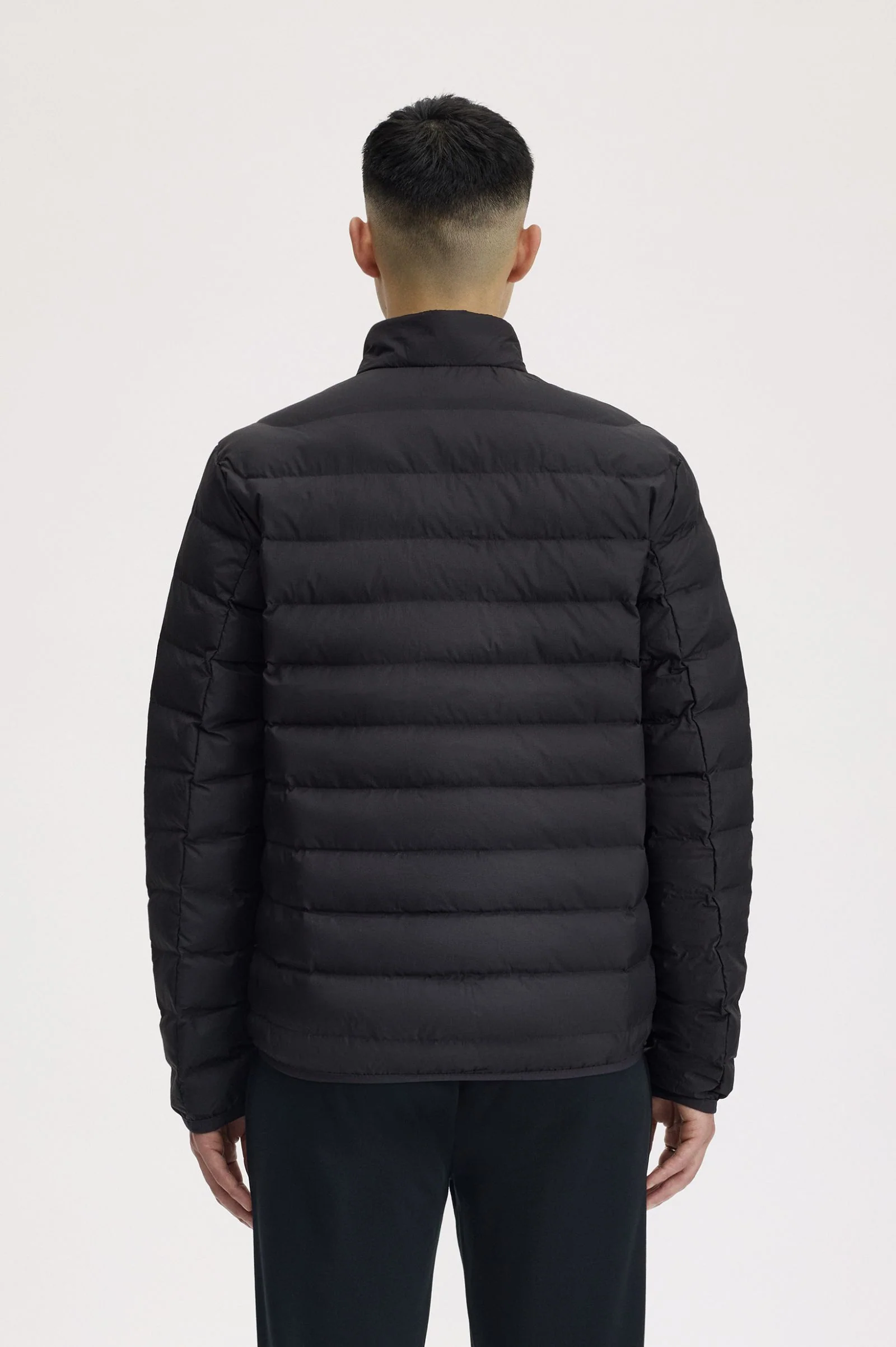 Fred Perry J4564 Insulated Jacket - 102 Black - Image 4