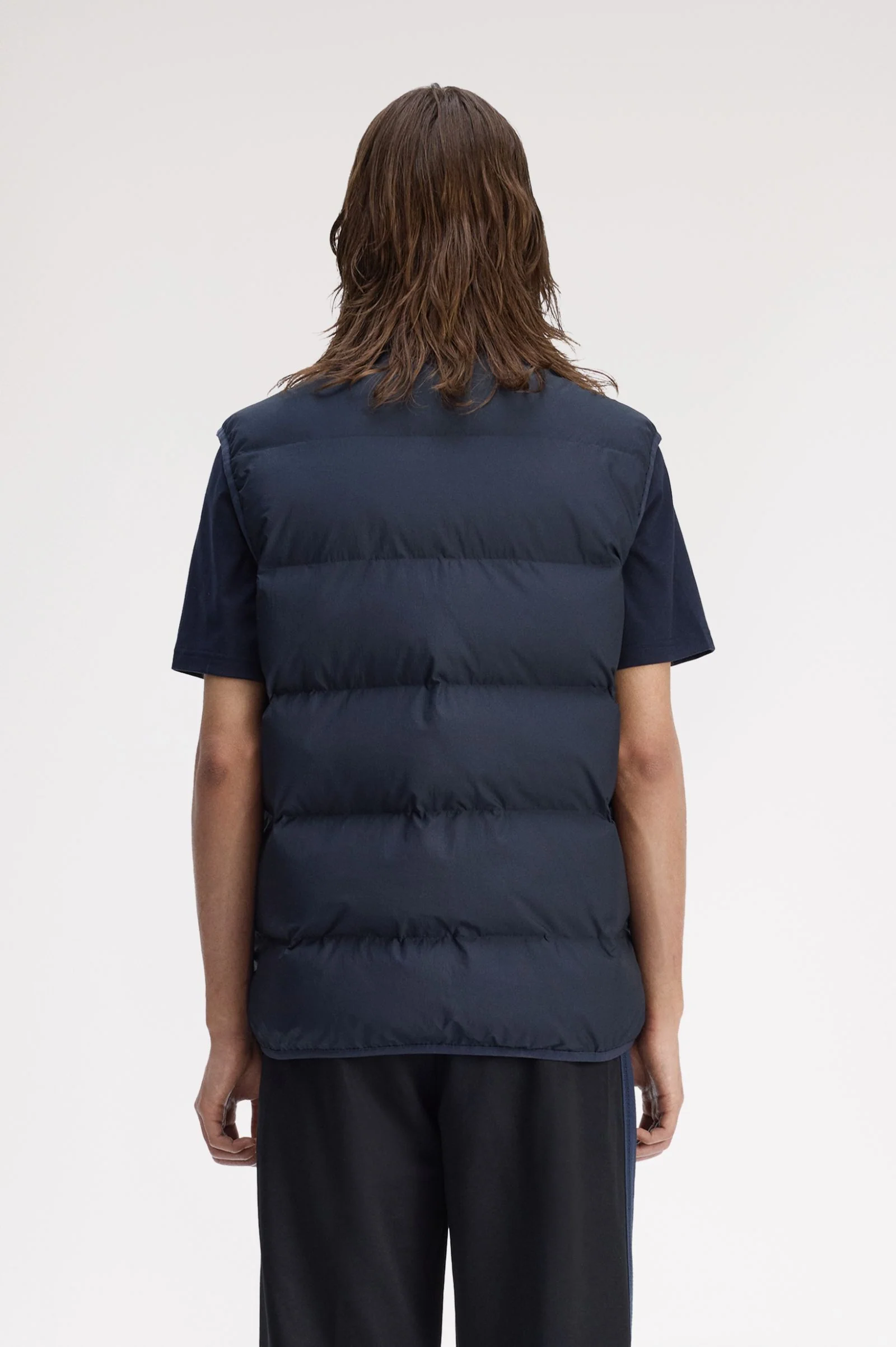Fred Perry J8522 Insulated Gilet - 608 Navy - Image 4