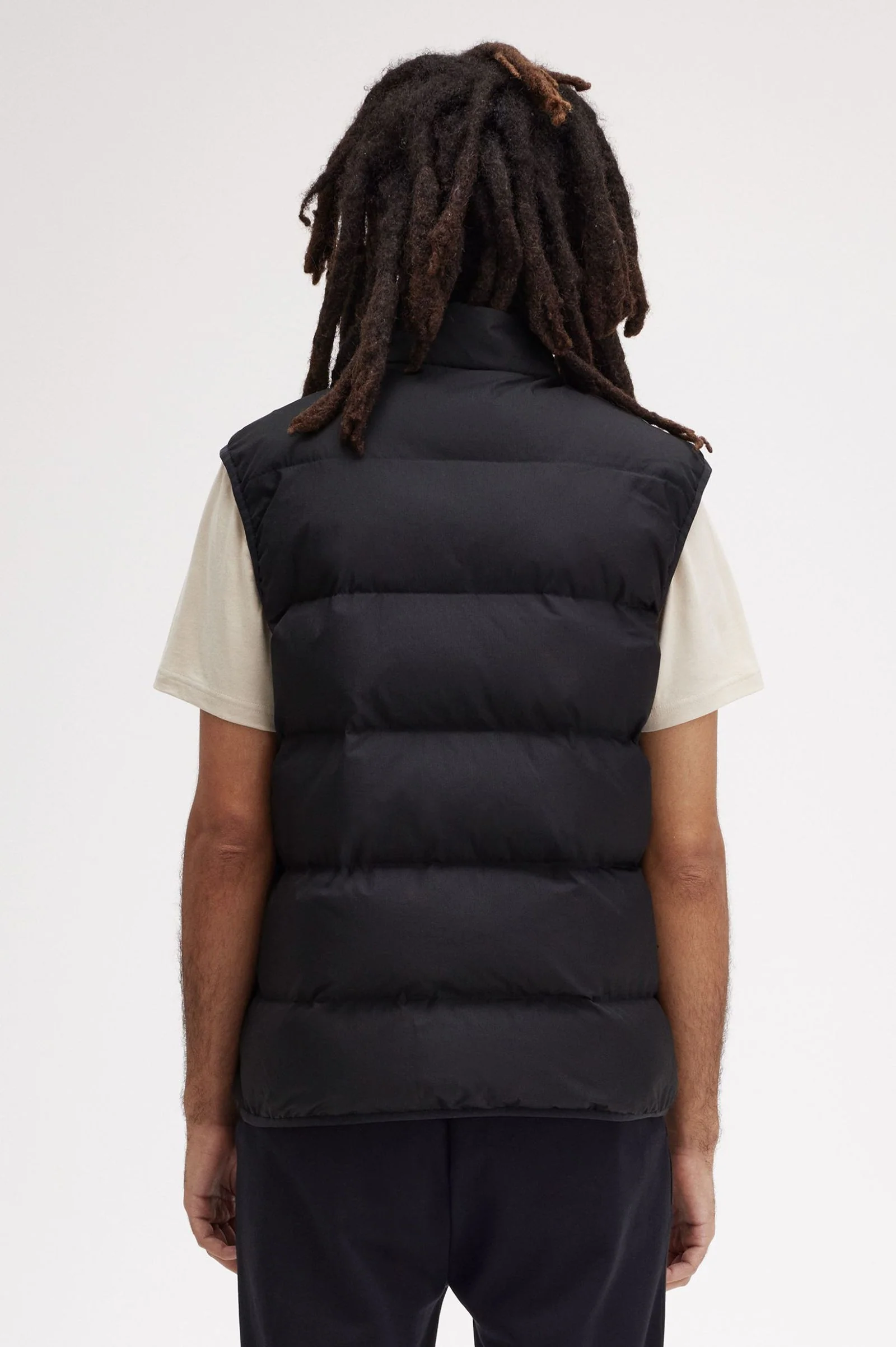 Fred Perry J8522 Insulated Gilet - Black - Image 2