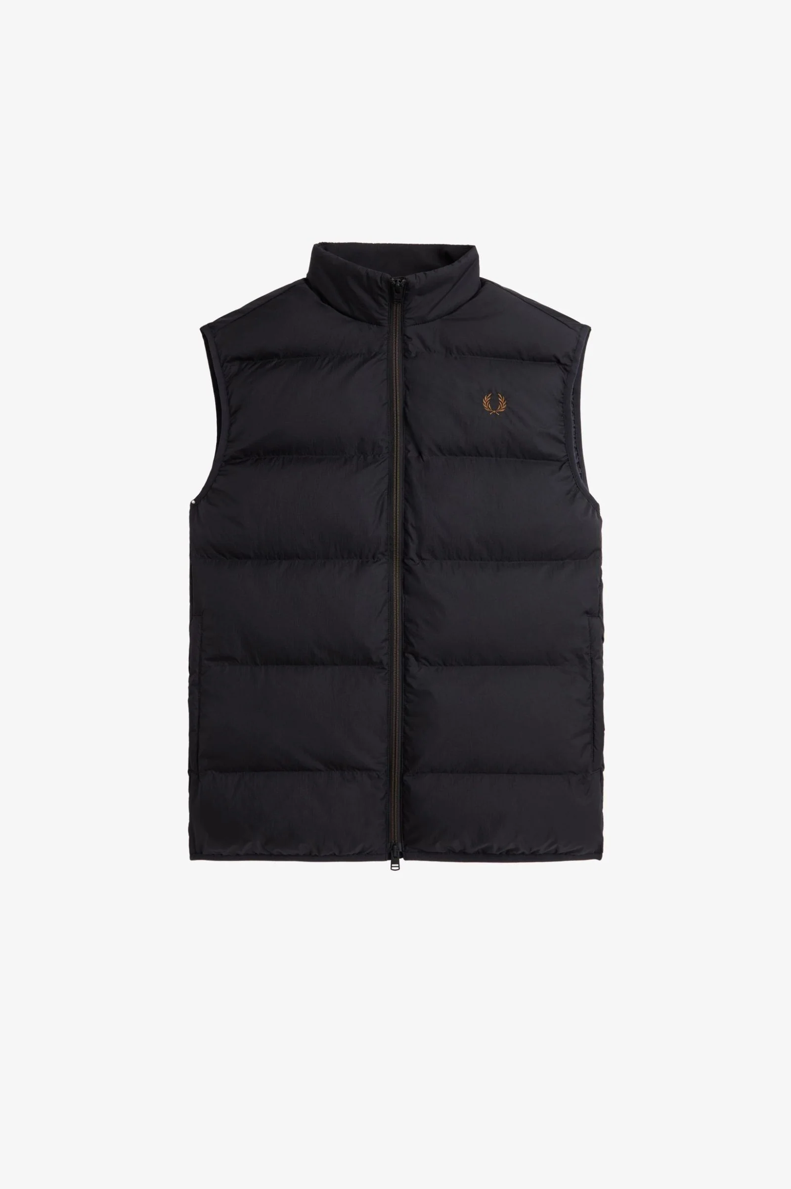 Fred Perry J8522 Insulated Gilet - Black - Image 5