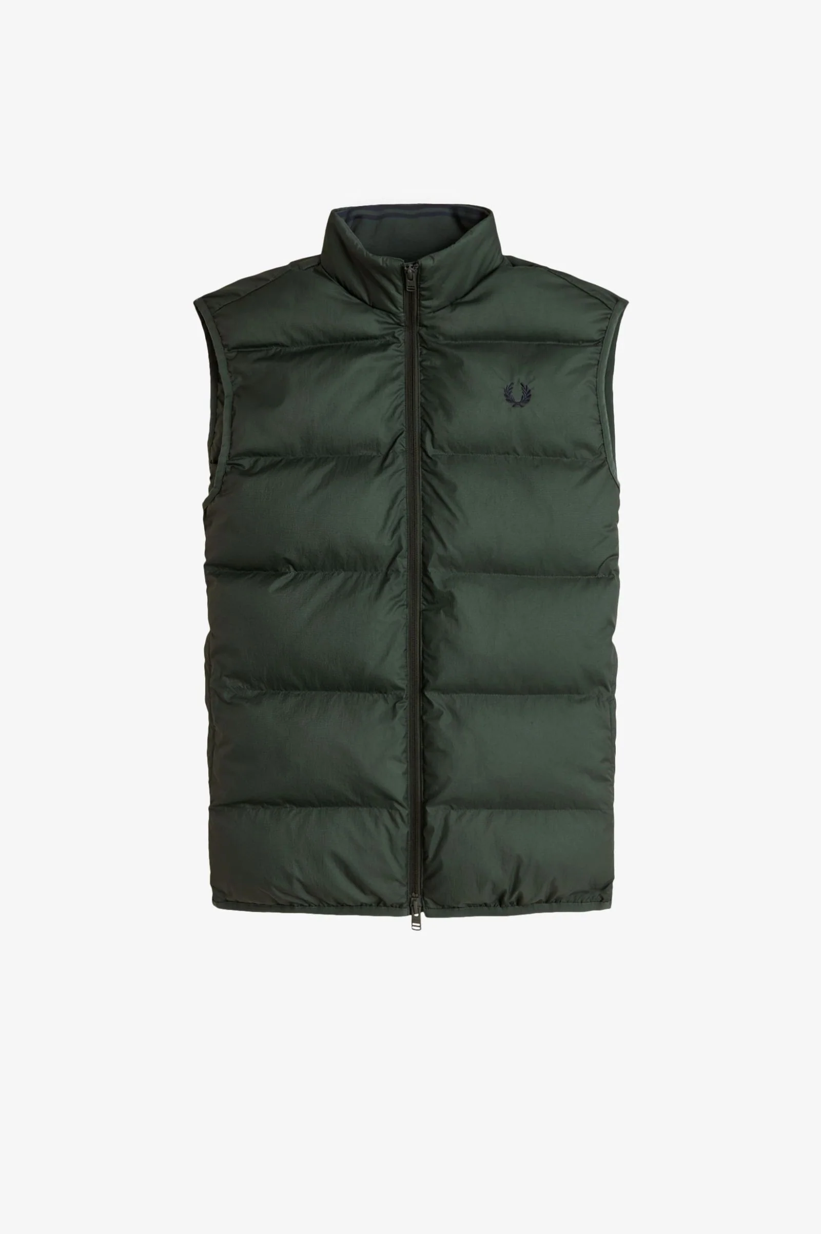 Fred Perry J8522 Insulated Gilet - X89 Court Green - Image 6