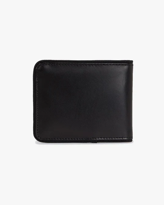 Fred Perry L2810 Tonal Coated Polyester Wallet 774 - Black/Gold - Image 3