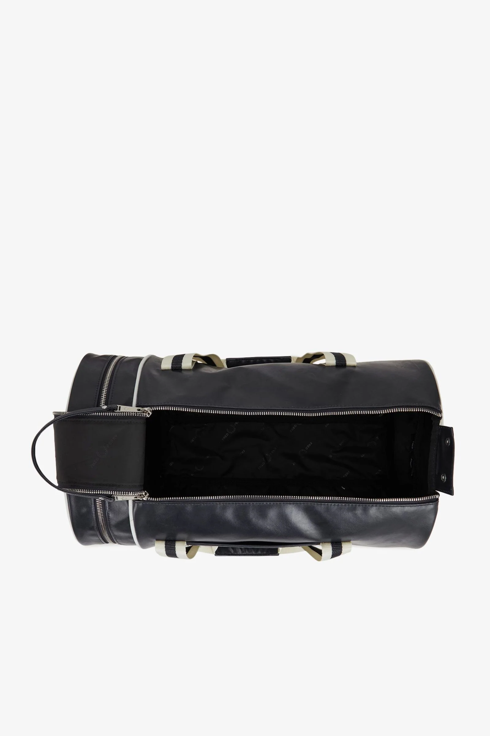 Fred Perry L7255 Classic Barrel Bag 635 - Navy/Ecru - Image 4
