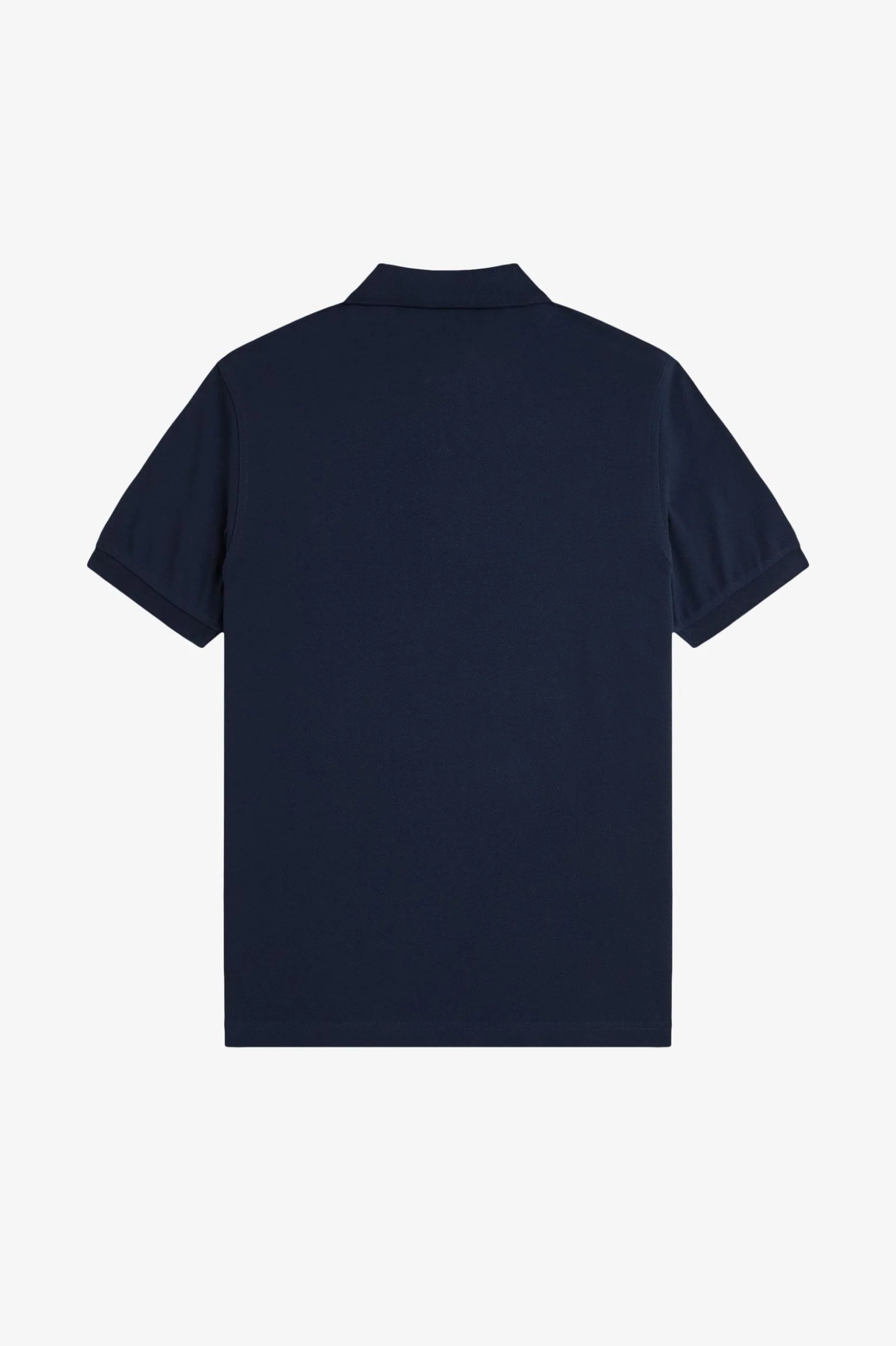 Fred Perry M6000 Plain Fred Perry Polo Shirt Z65 Dark Airforce/Bay Leaf - Image 3
