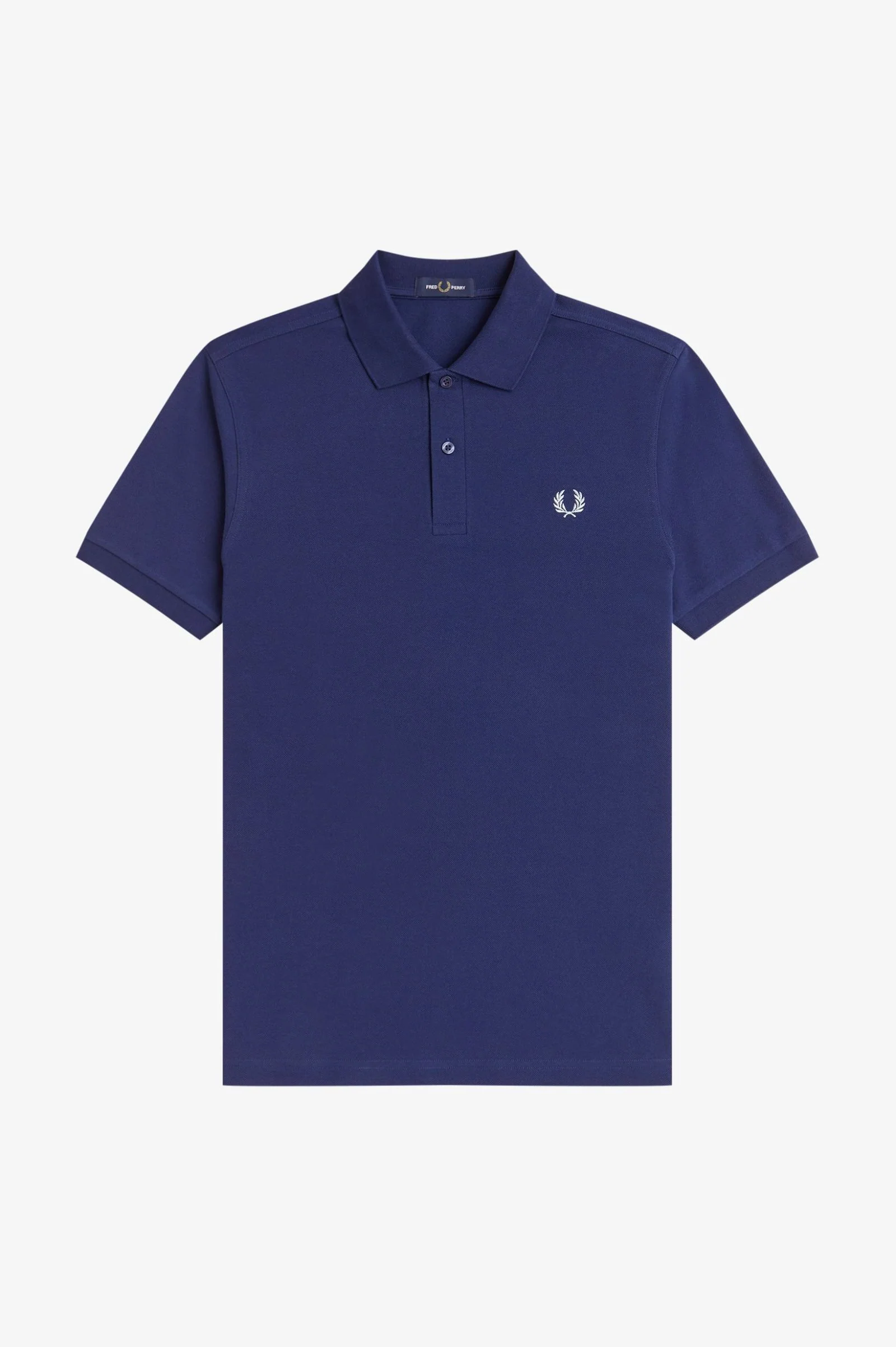 Fred Perry M6000 The Fred Perry Polo Shirt - 56A French Navy/Stockport Blue - Image 5