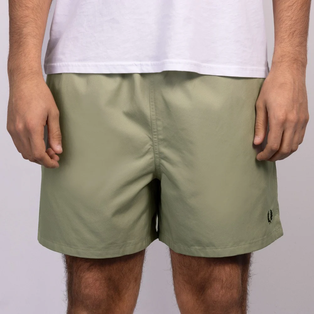Fred Perry S2303 Swimshorts M37 - Seagrass - Image 3