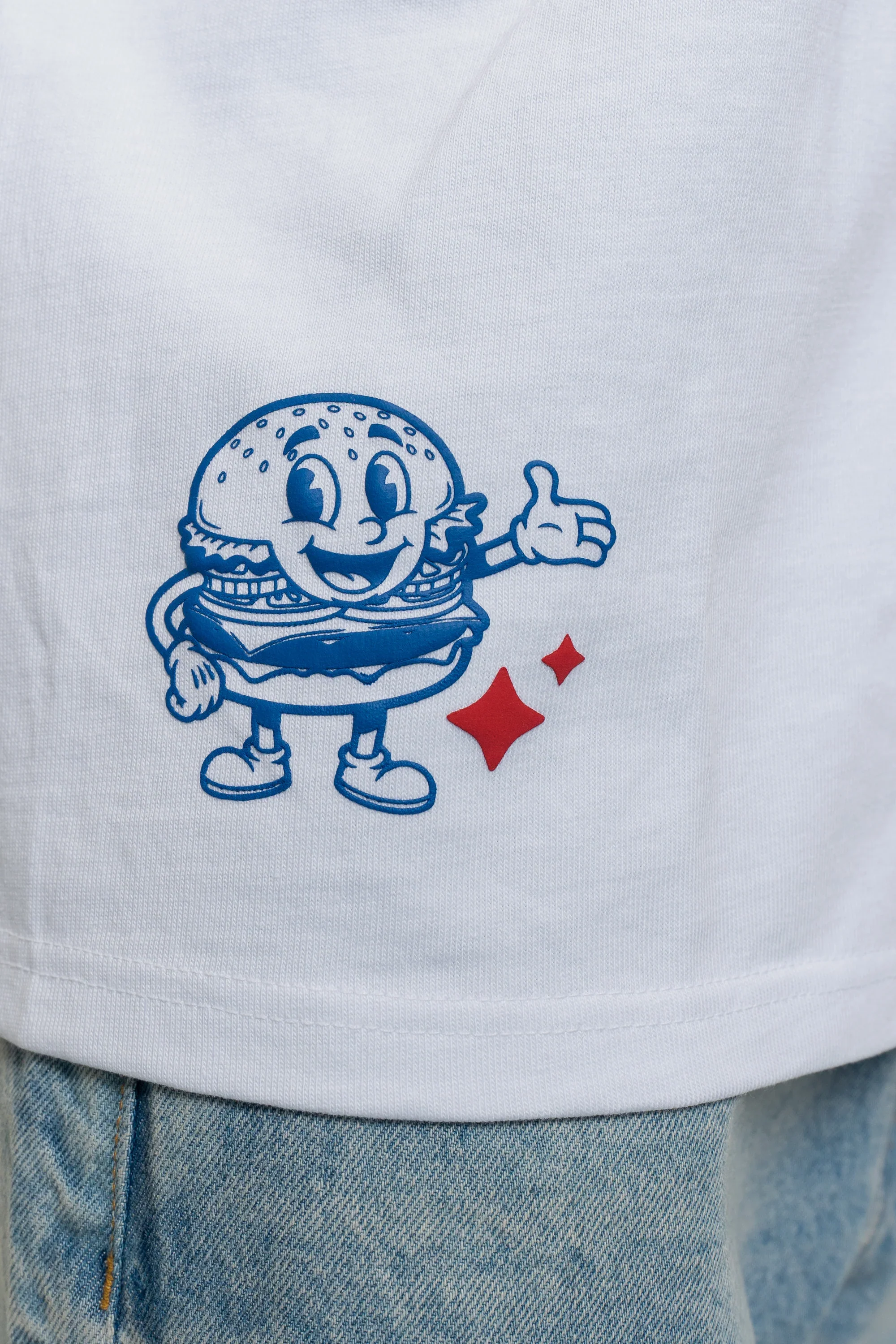 Fresh Flavours Diner T-Shirt - White - Image 3