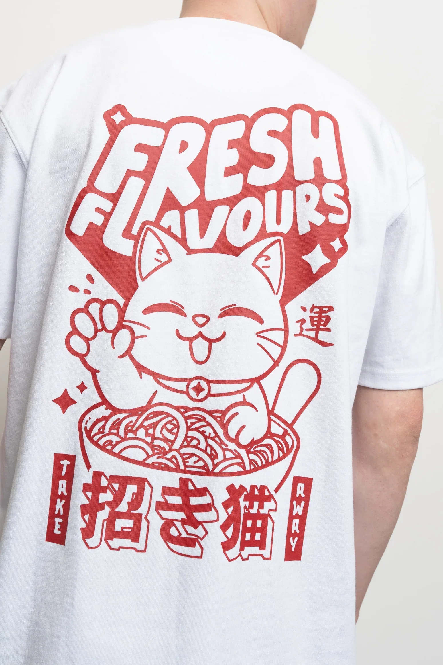 Fresh Flavours Ramen T-Shirt - White - Image 3