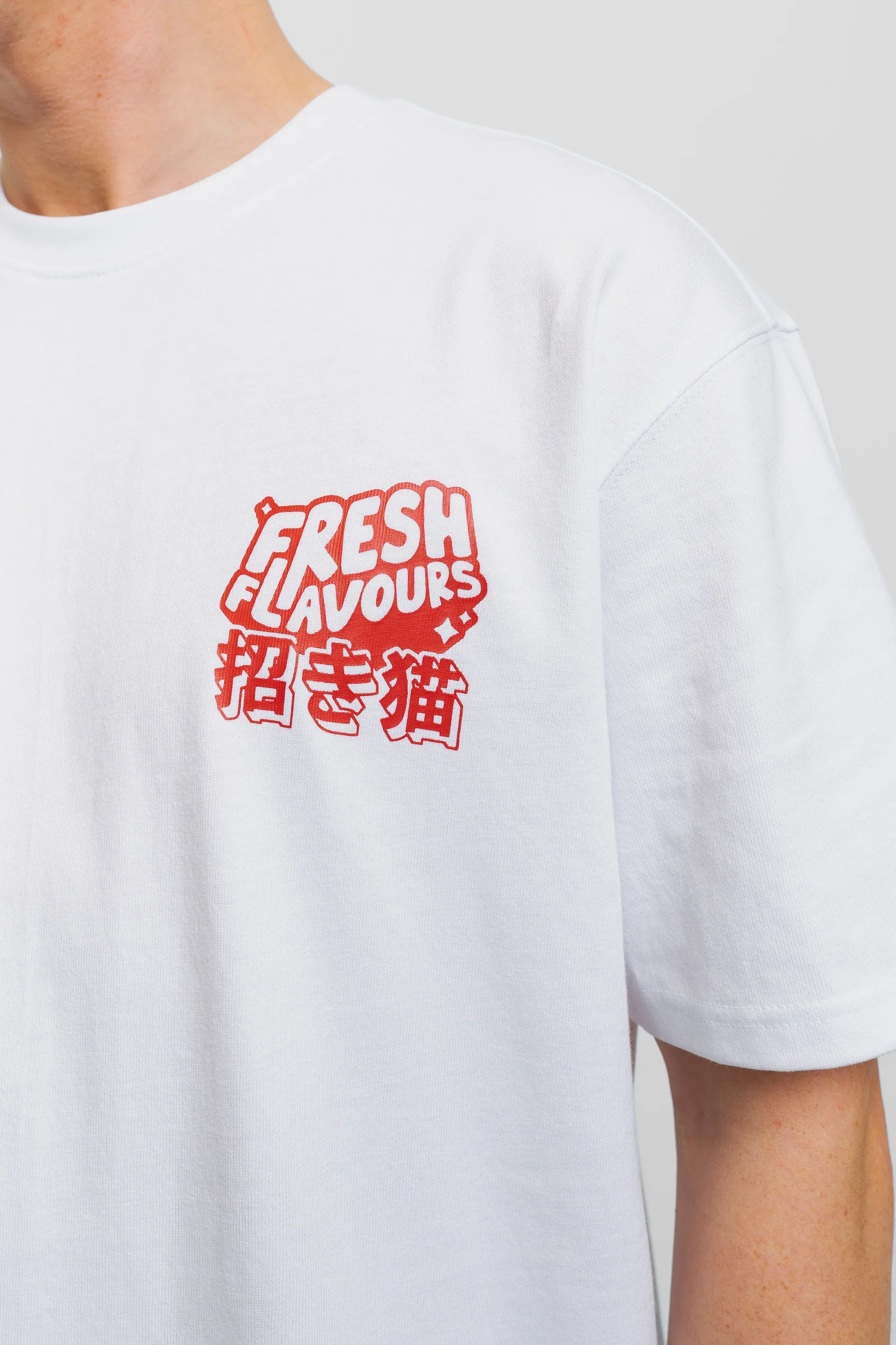 Fresh Flavours Ramen T-Shirt - White - Image 4