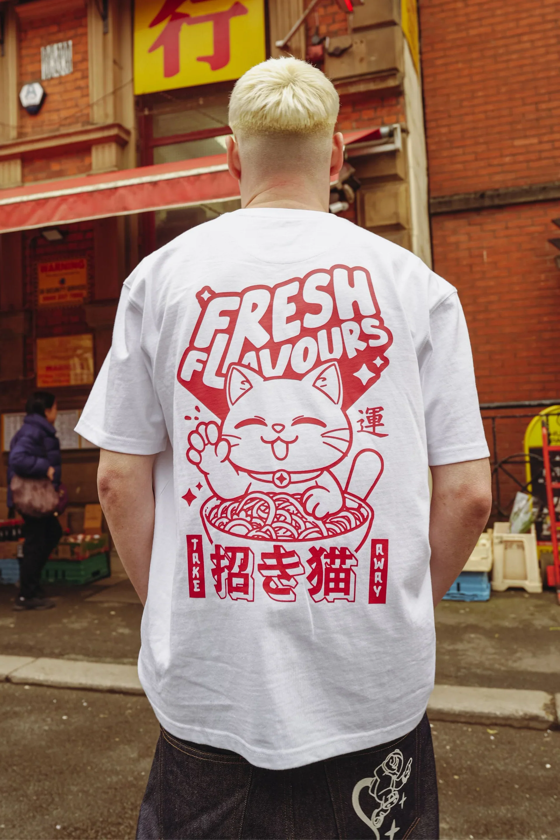 Fresh Flavours Ramen T-Shirt - White - Image 5