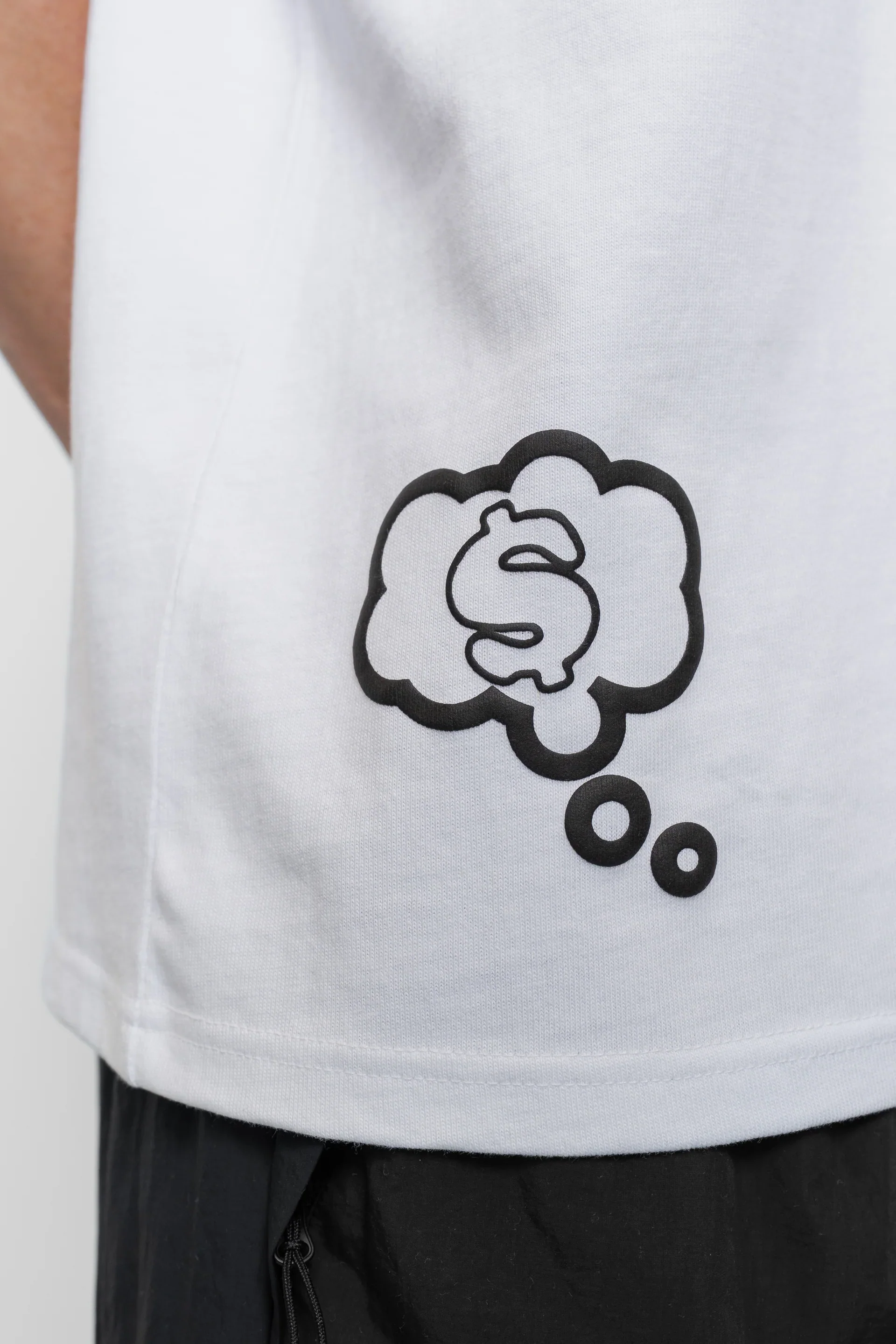 Fresh Flavours Rise, Shine & Consume T-Shirt - White - Image 4