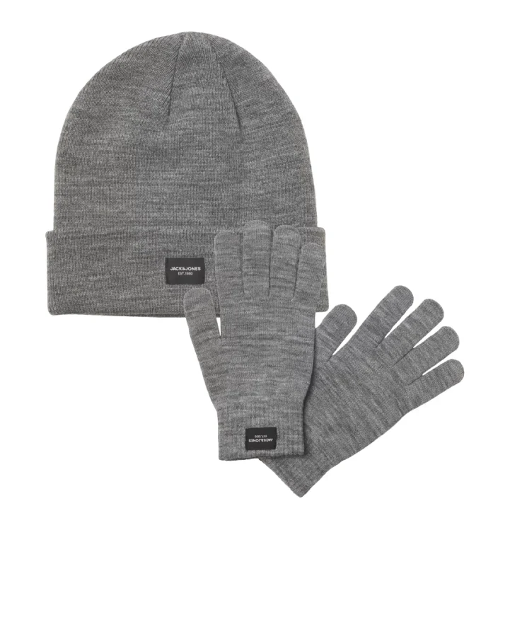 Jack & Jones Beanie & Glove Knit Gift Set - Image 4