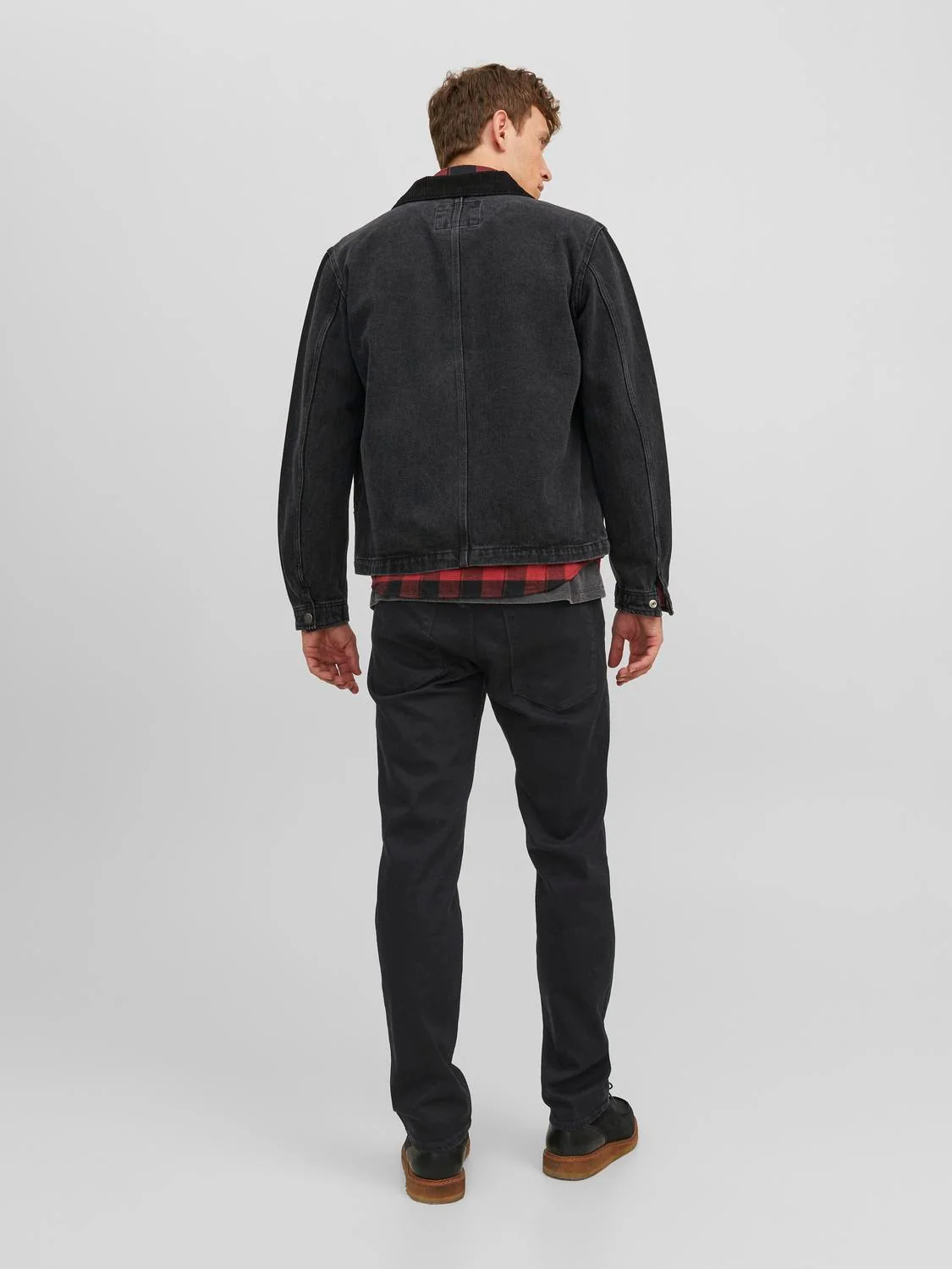 Jack & Jones Clark Evan Jeans 598 Black Denim - Image 3