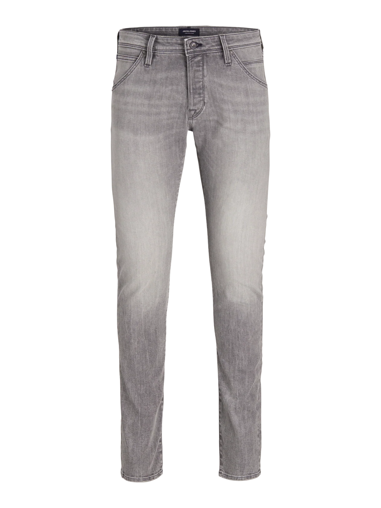Jack & Jones Glenn Fox 492 Slim Fit Jeans - Grey Denim - Image 6