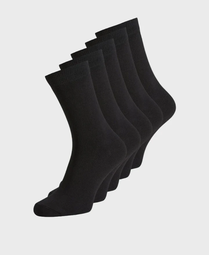 Jack & Jones Jens Socks (5 Pack) - Black