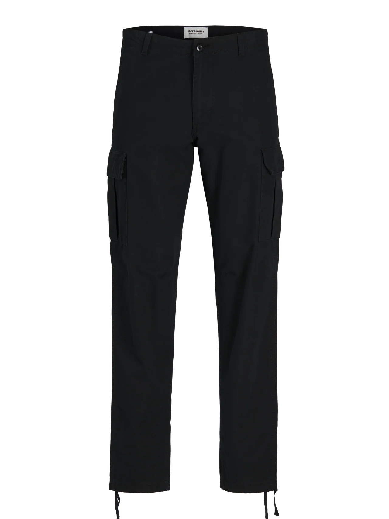 Jack & Jones Kane Barkley Loose Fit Cargo Pant - Black - Image 4