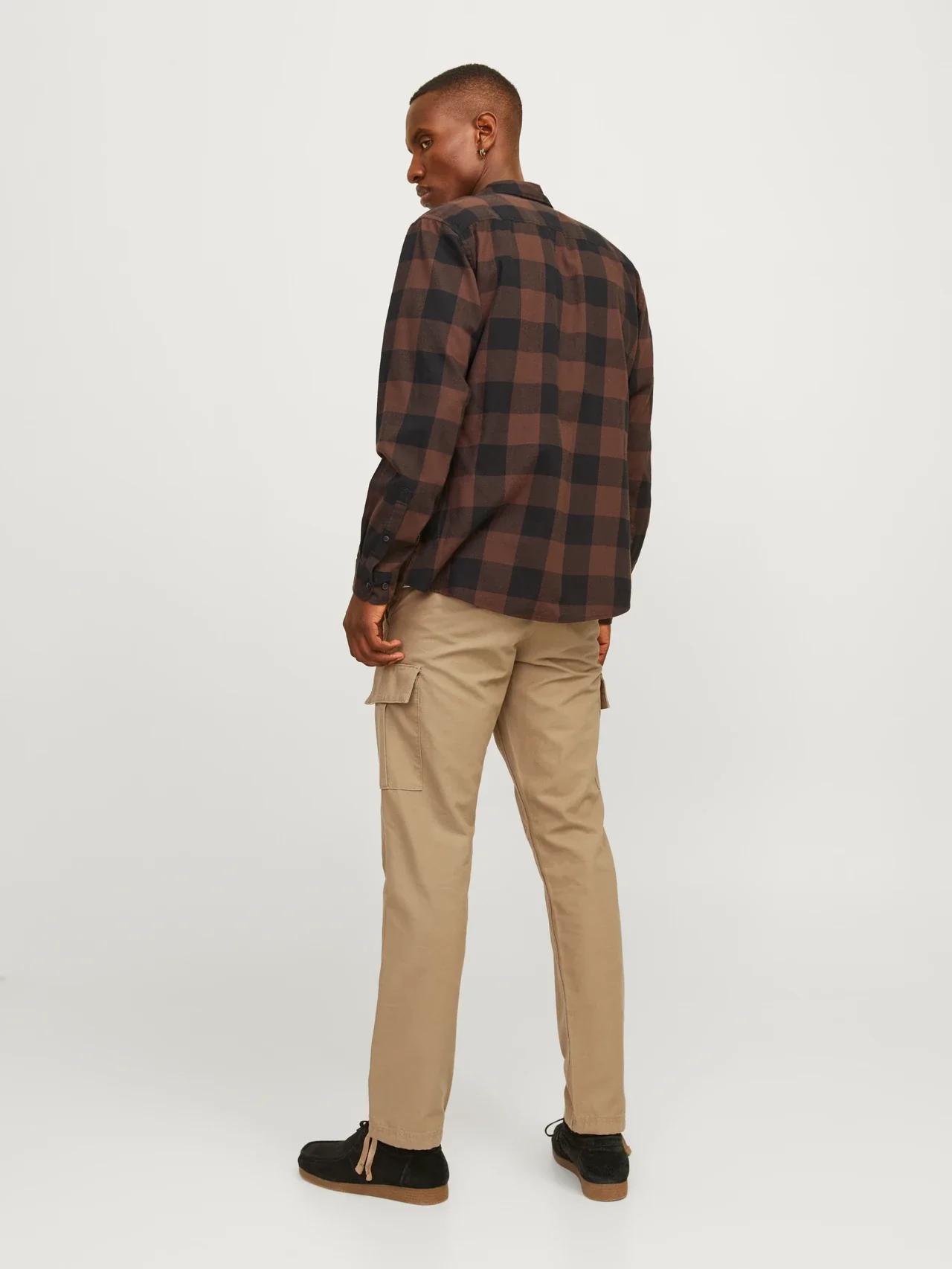 Jack & Jones Kane Barkley Loose Fit Cargo Pant - Elmwood - Image 5