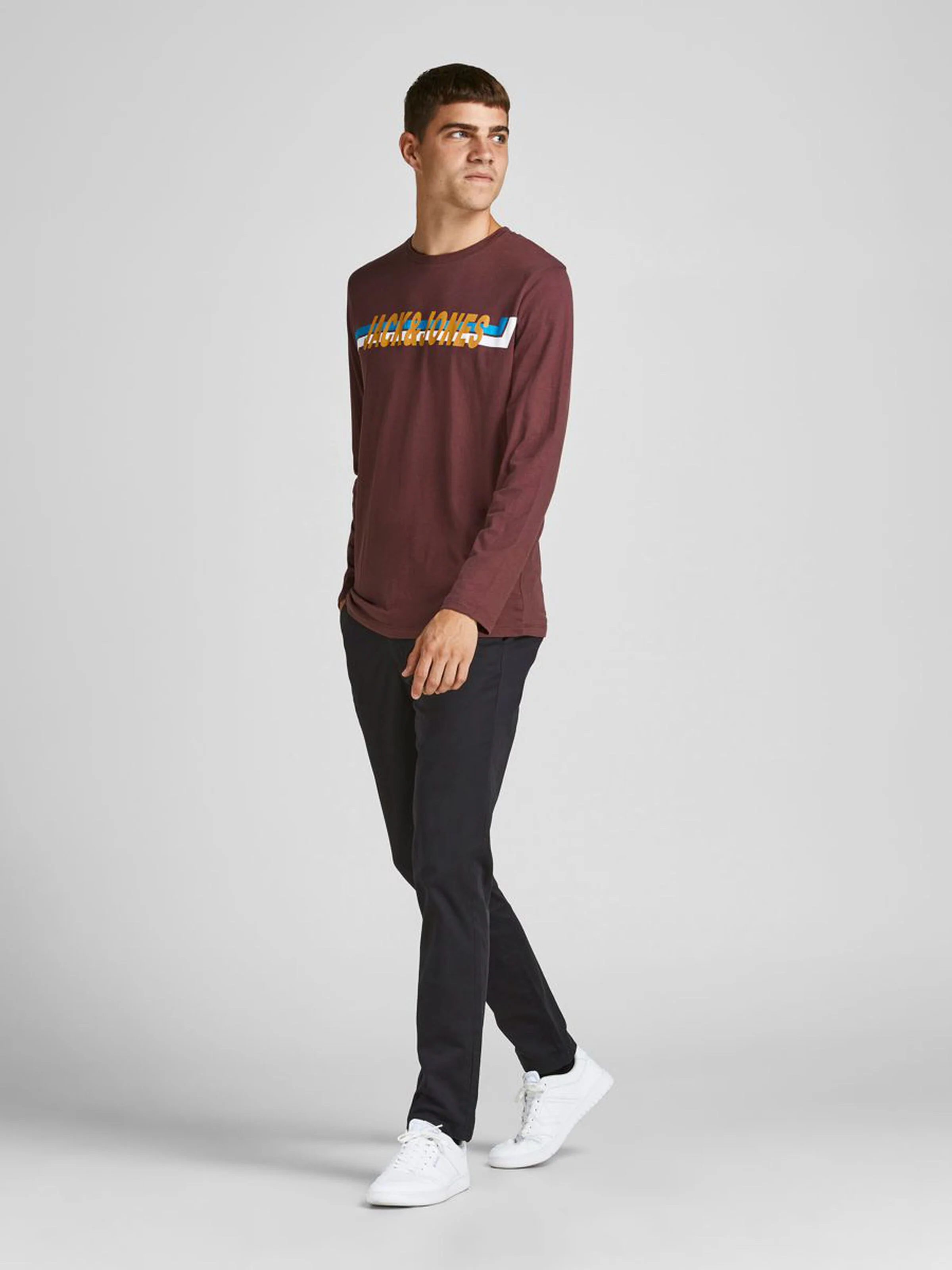 Jack & Jones Marco Bowie Slim Fit Chino Black - Image 4