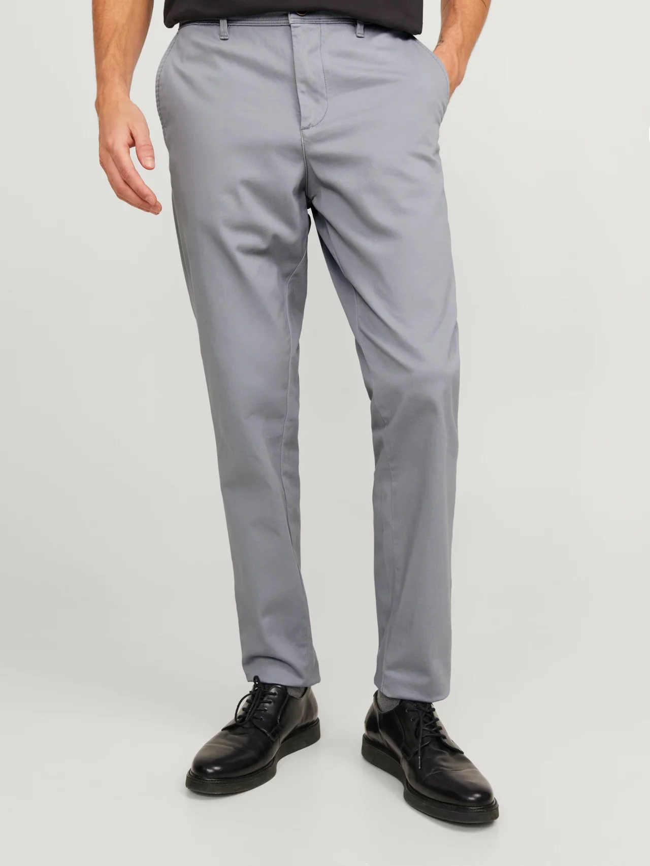 Jack & Jones Marco Bowie Chino - Ultimate Grey - Image 3