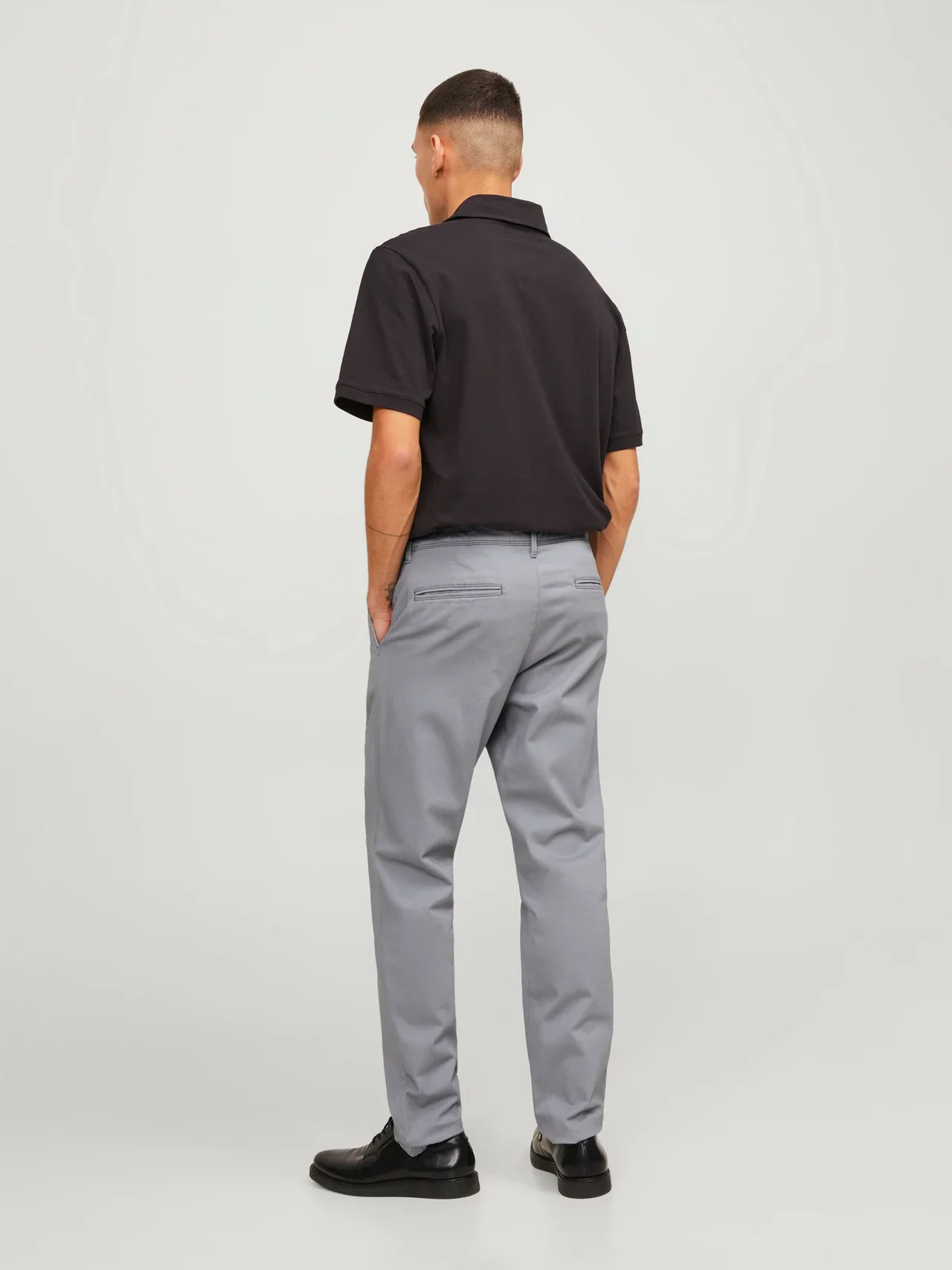 Jack & Jones Marco Bowie Chino - Ultimate Grey - Image 4