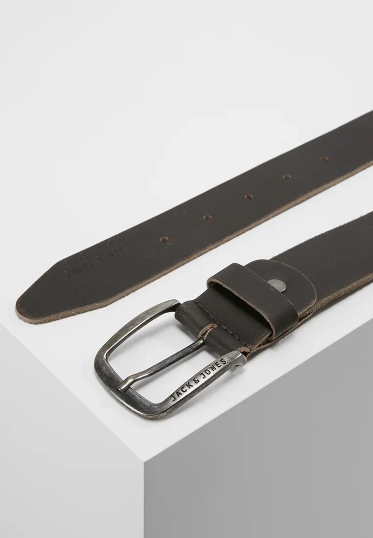 Jack & Jones Paul Belt - Castlerock Grey - Image 3