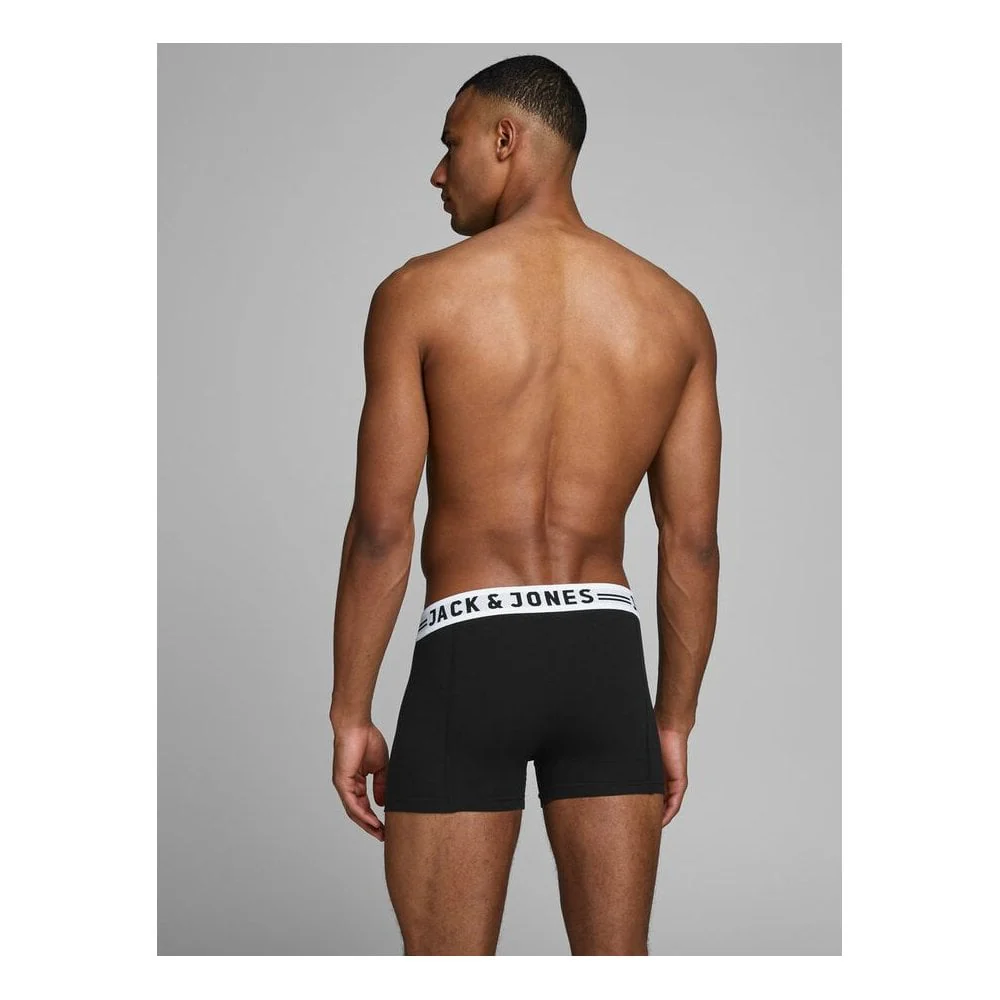 Jack & Jones Sense 3 Pack Boxers Triple Black - Image 3