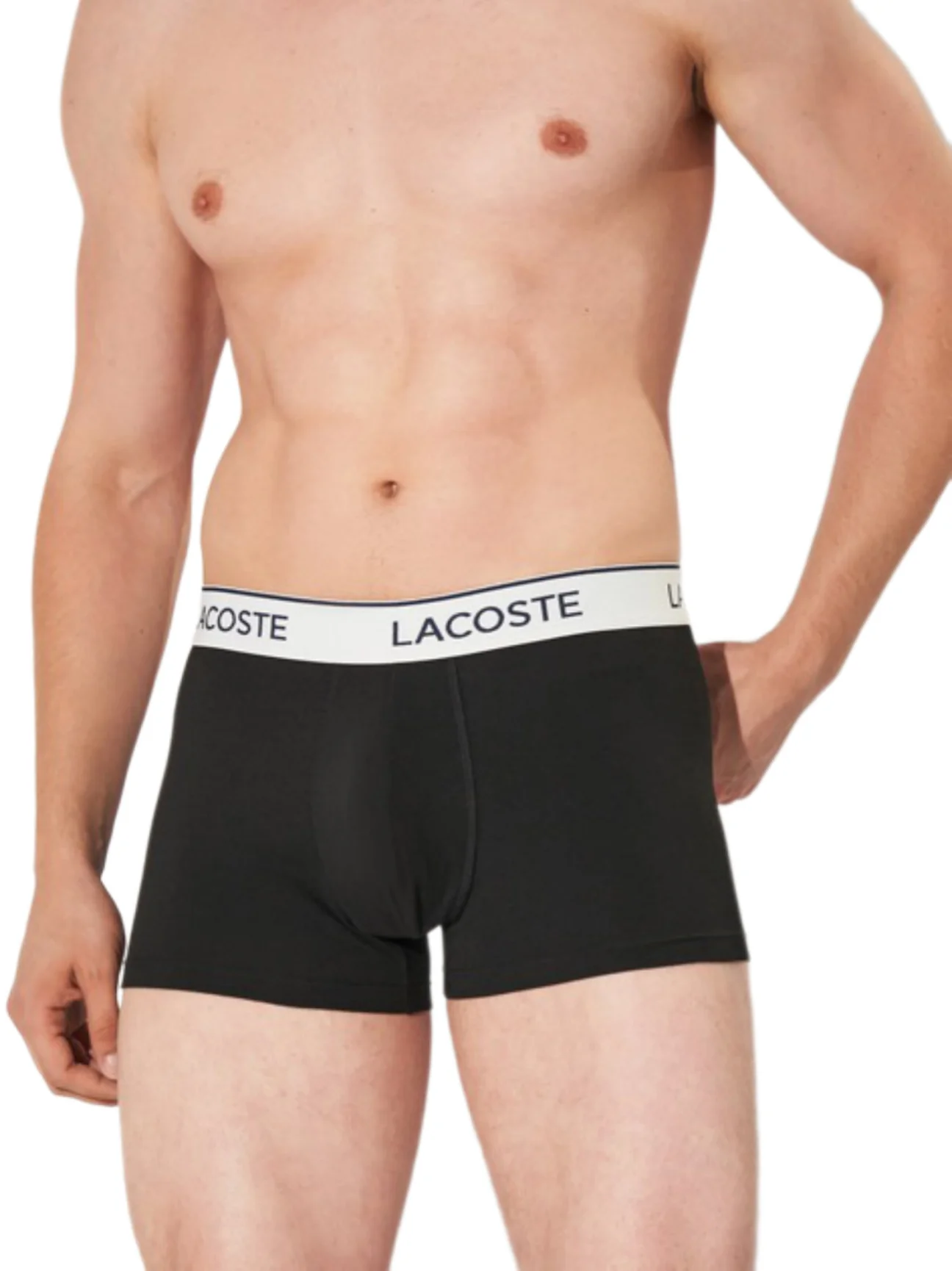 Lacoste 5H9002 3 Pack Boxer Shorts 031 Black - Image 3