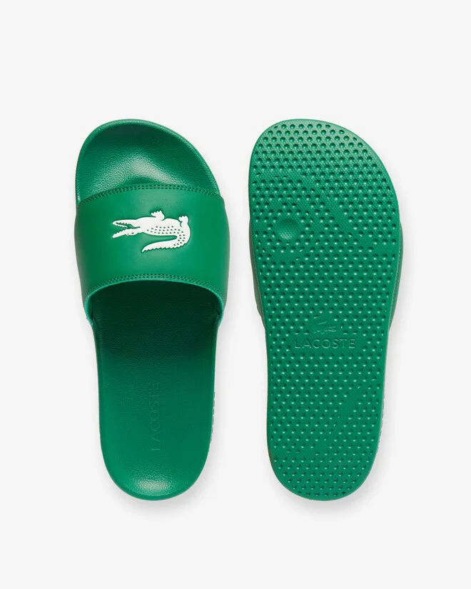 Lacoste Serve Slide 0.0 - 1R7 Green/White - Image 4