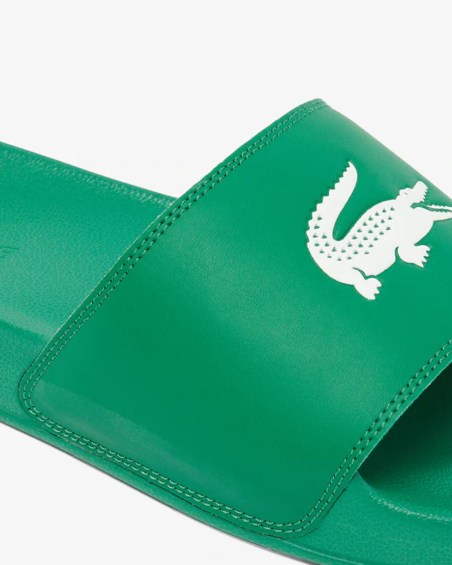 Lacoste Serve Slide 0.0 - 1R7 Green/White - Image 6