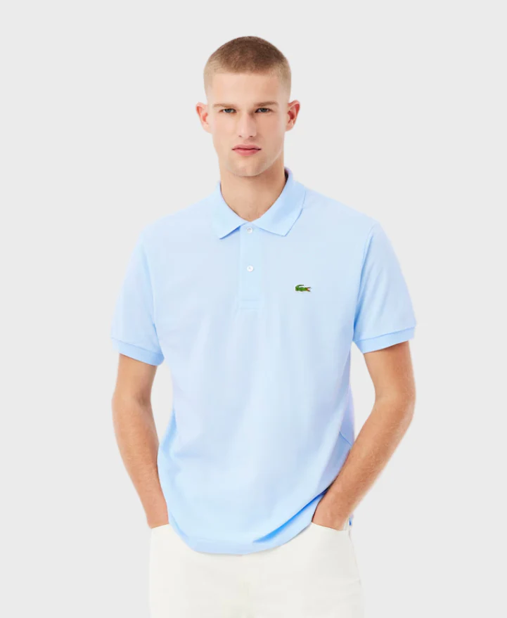 Lacoste Classic Fit L.12.12 Original Polo Shirt - T01 Light Blue