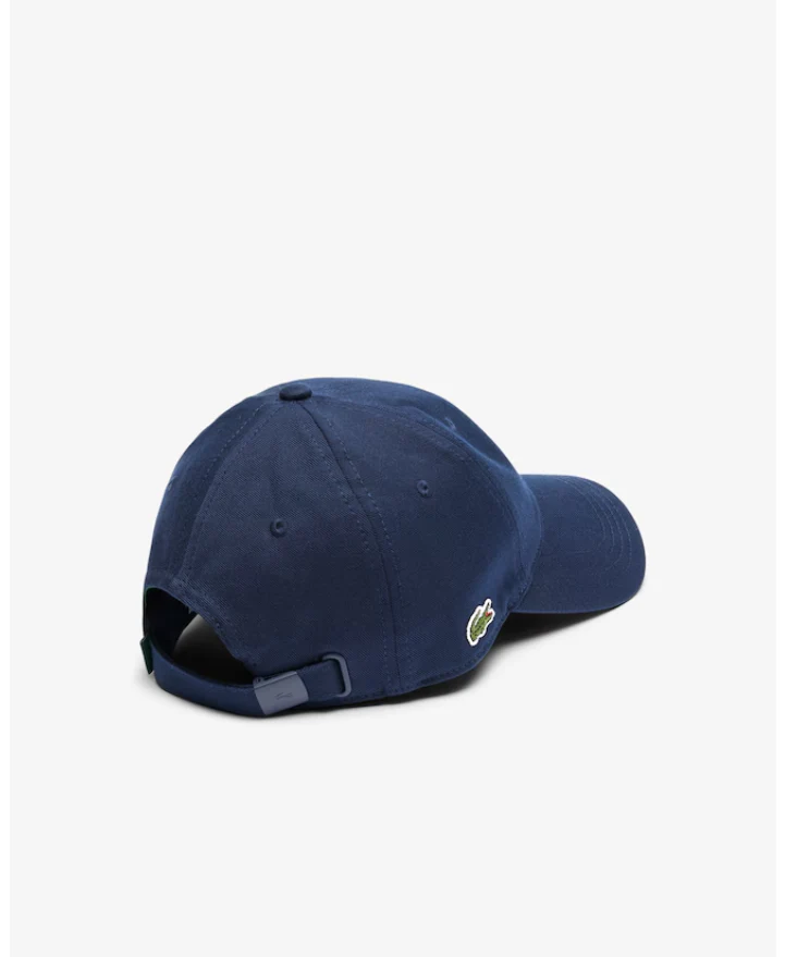 Lacoste RK0440 Cotton Twill Cap - Navy Blue - Image 3