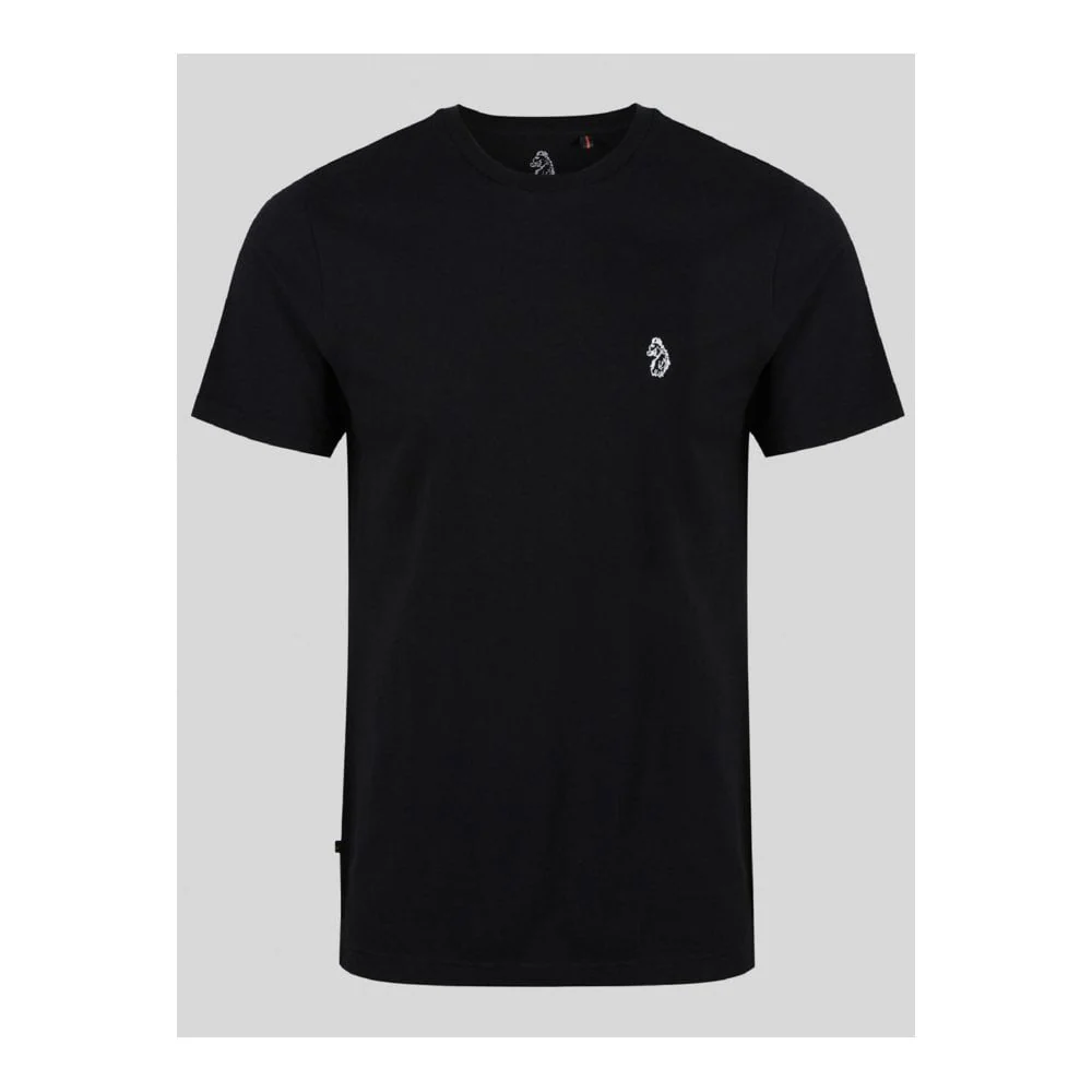 Luke 1977 3 Pack Johnys Crew T-Shirt Black/White/Navy - Image 4