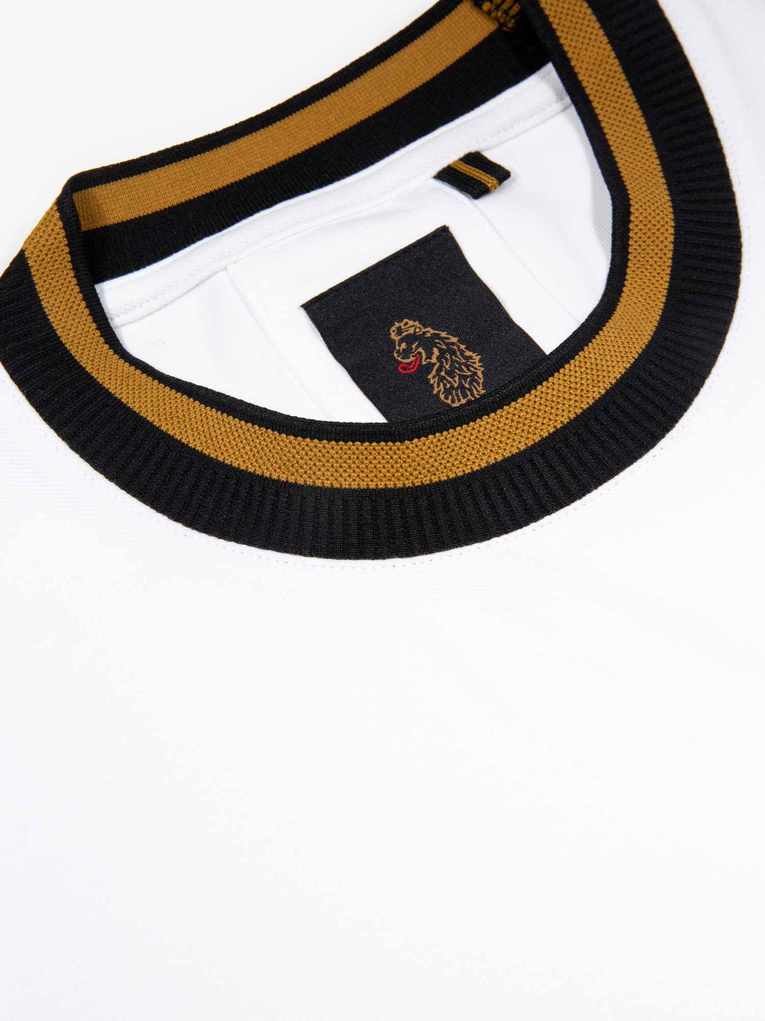 Luke 1977 Coron T-Shirt - White/Black/Gold - Image 5