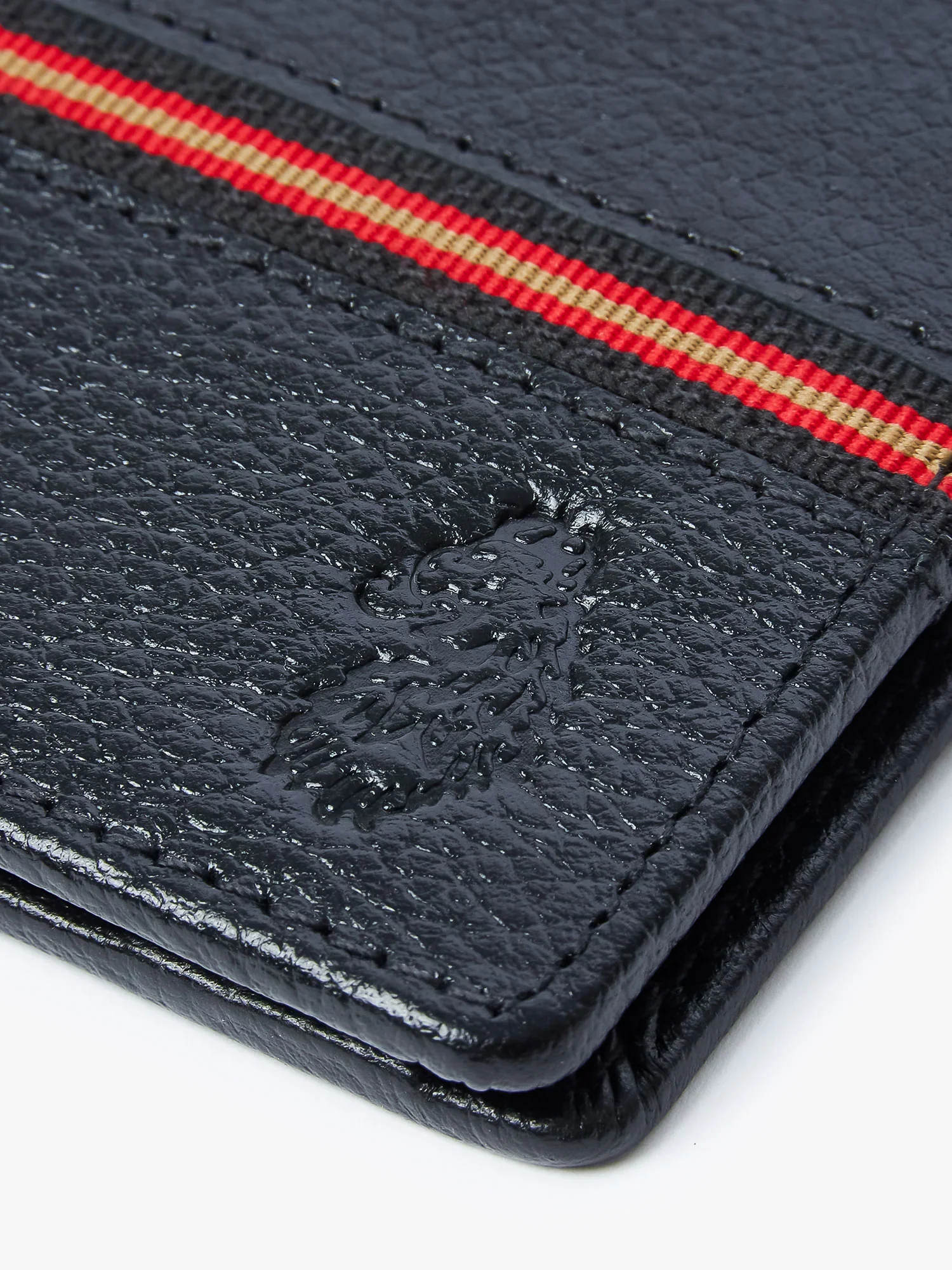 Luke 1977 Milled Leather Wallet - Black - Image 3