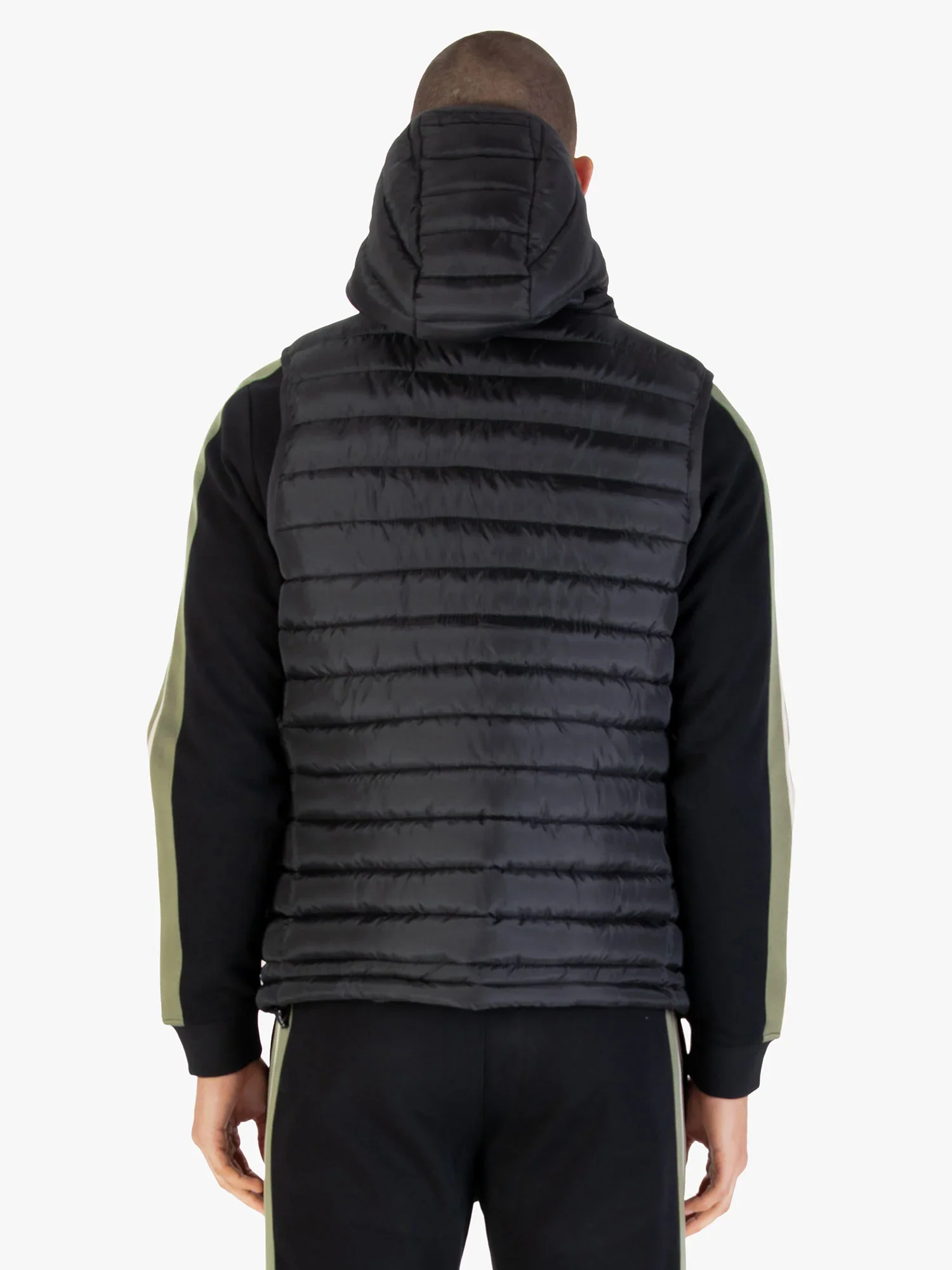 Luke 1977 Bub Hood 2 Gilet - Black - Image 2