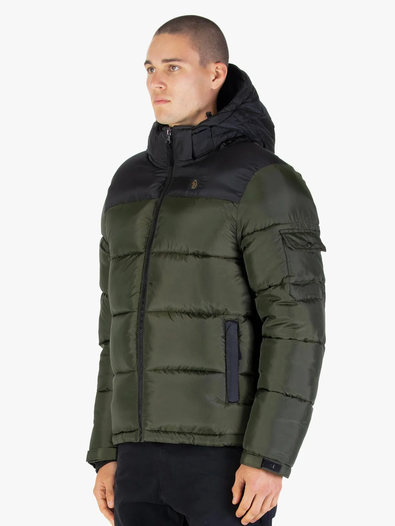 Luke 1977 M680717 Yupick Hooded Jacket - Dark Green - Image 3