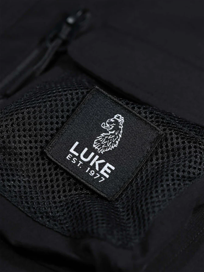 Luke 1977 Hulun Pocket Detail Jacket Jet Black - Image 4