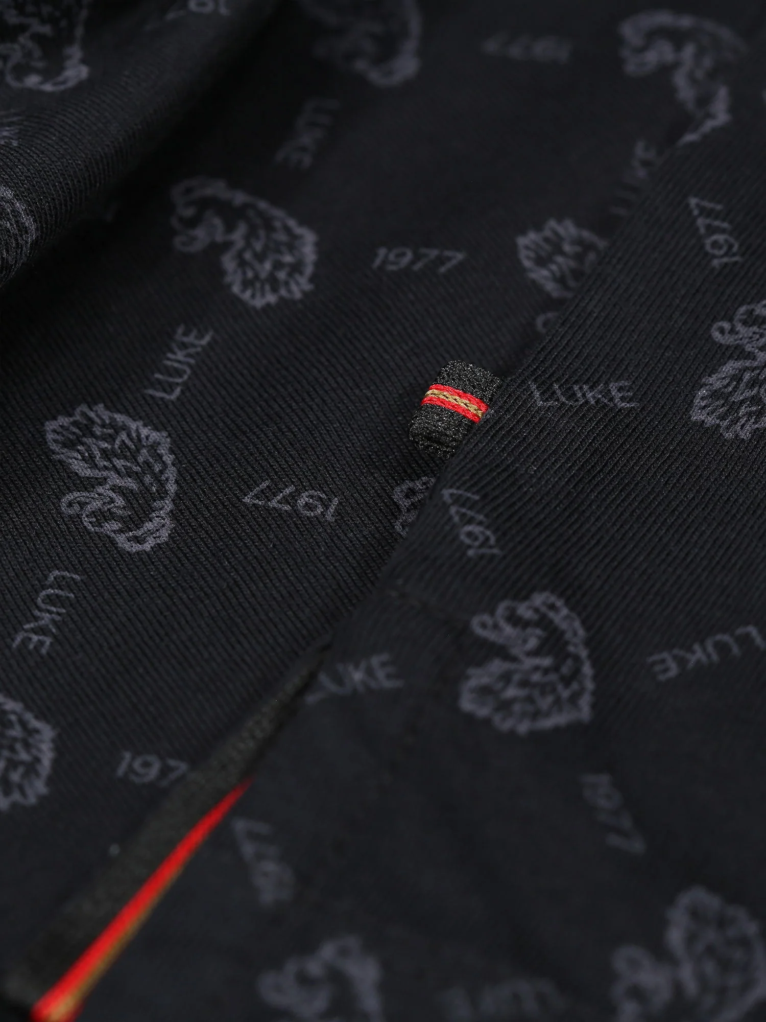 Luke 1977 M730162 Lineker Overprint T-shirt Black Charcoal - Image 4