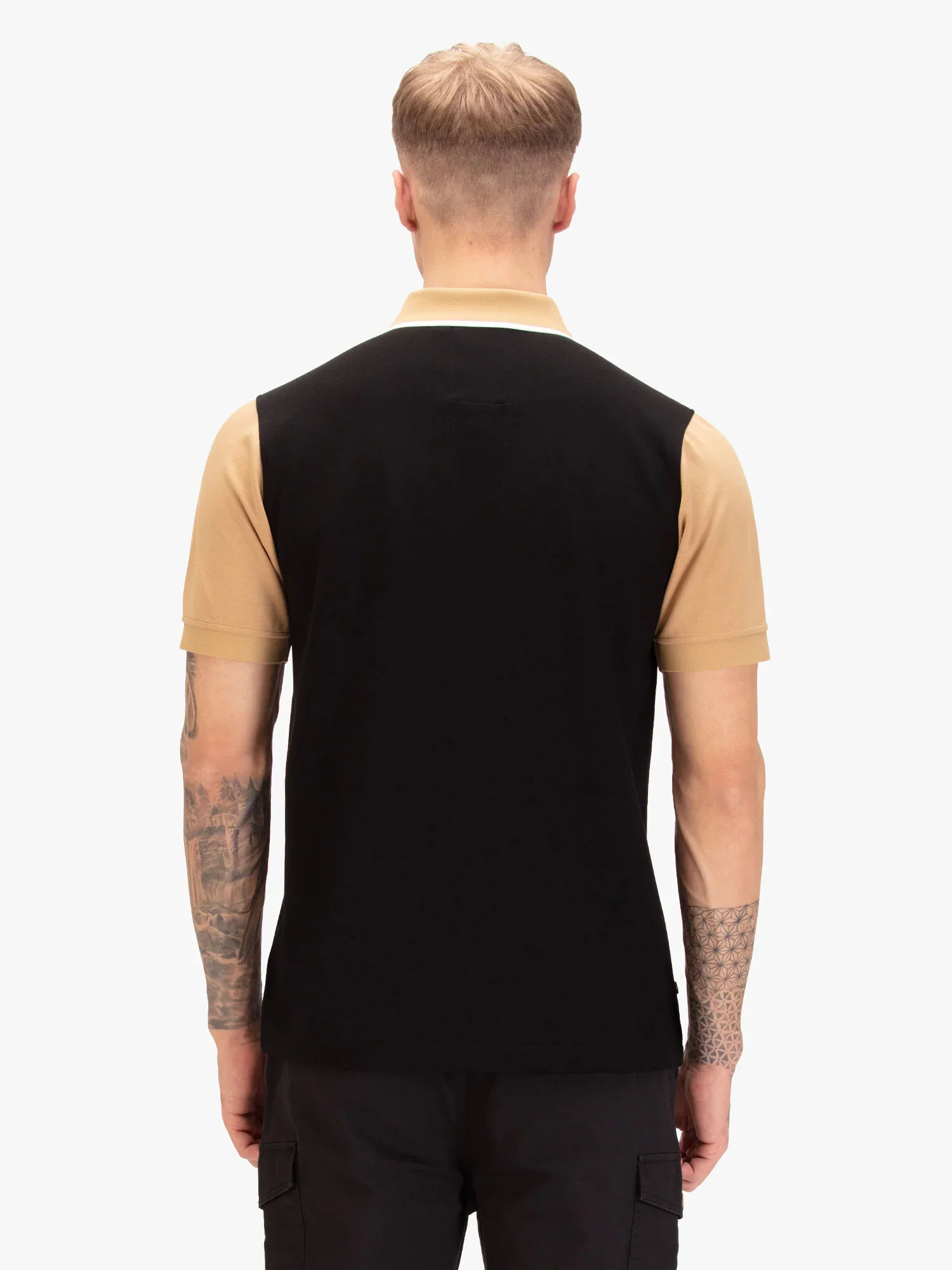 Luke 1977 Saddleworth Polo Shirt - Black - Image 2