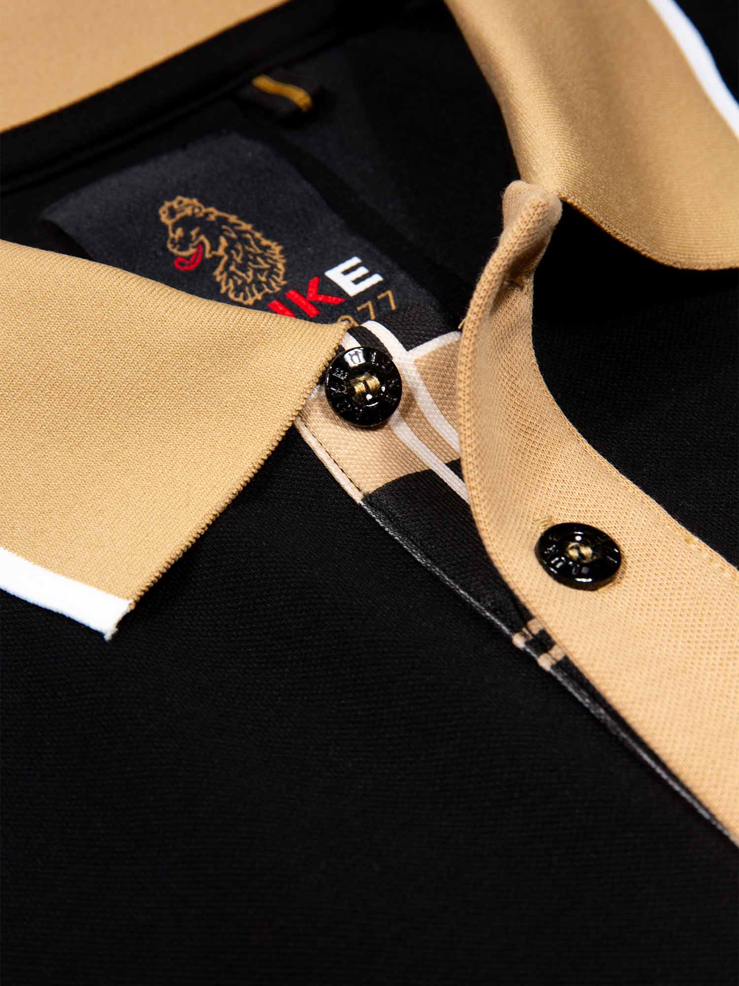 Luke 1977 Saddleworth Polo Shirt - Black - Image 4