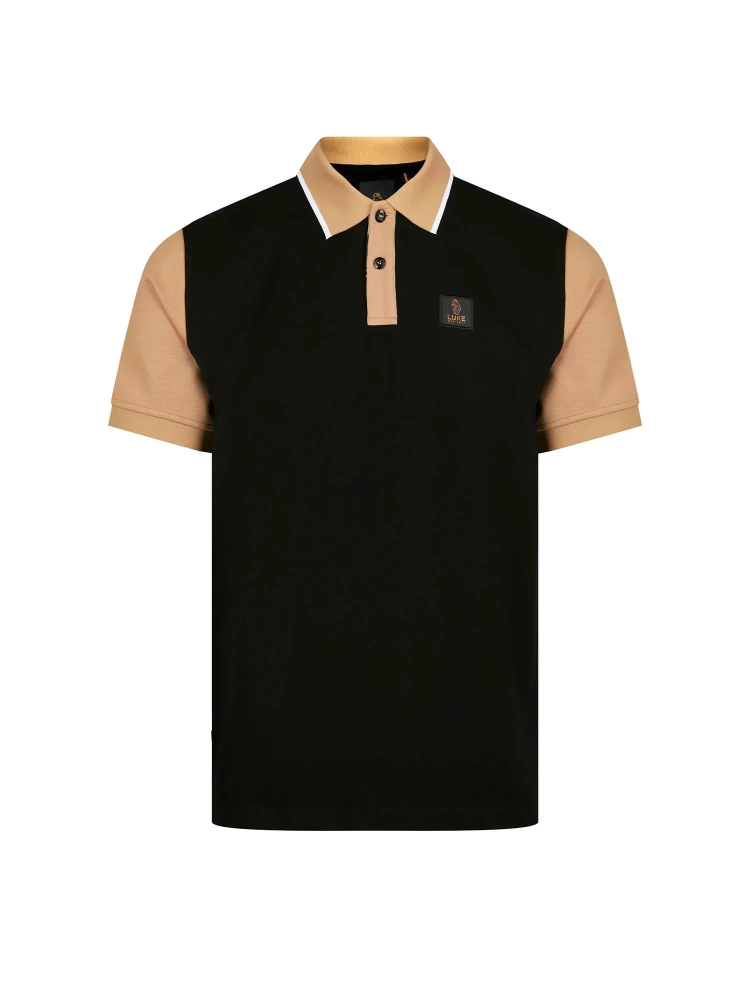 Luke 1977 Saddleworth Polo Shirt - Black - Image 6