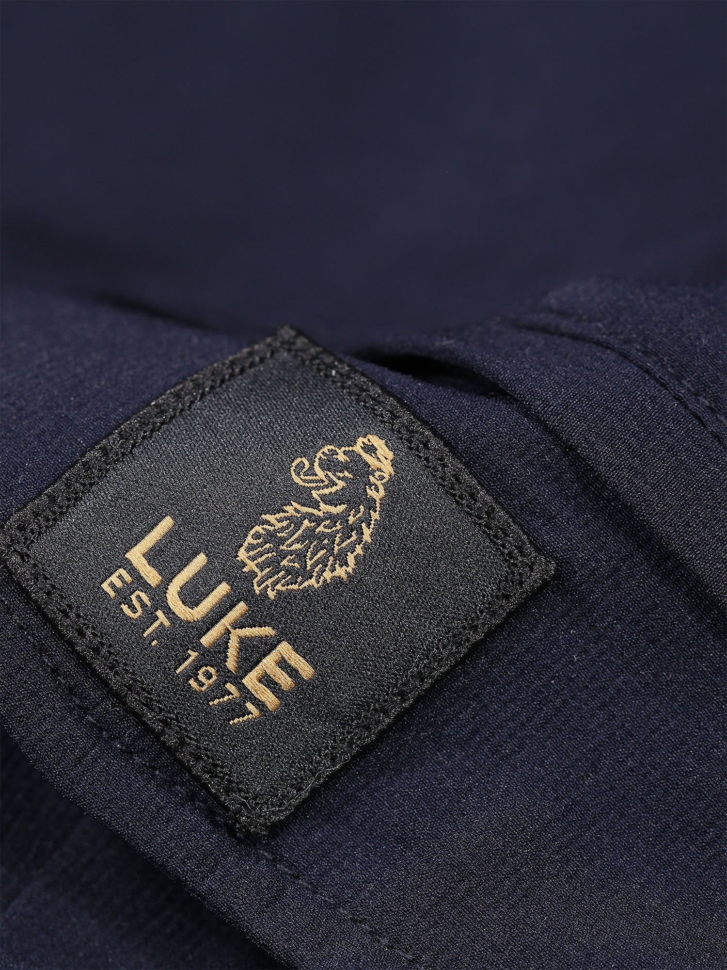 Luke 1977 M750450 Semantic Woven Cargos Dark Navy - Image 4
